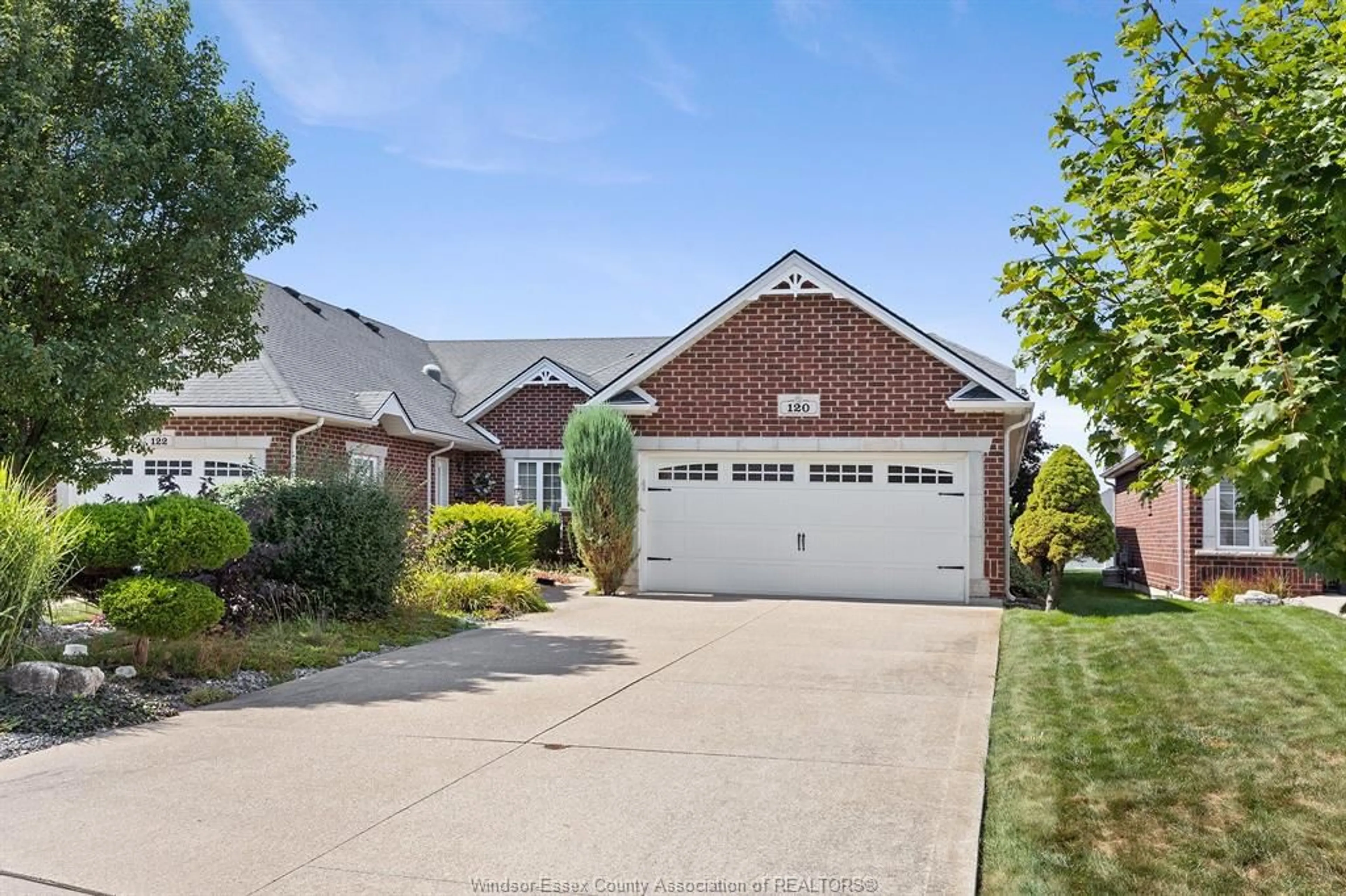 Home with brick exterior material, street for 120 KIMBALL Dr, Essex Ontario N8M 0B8