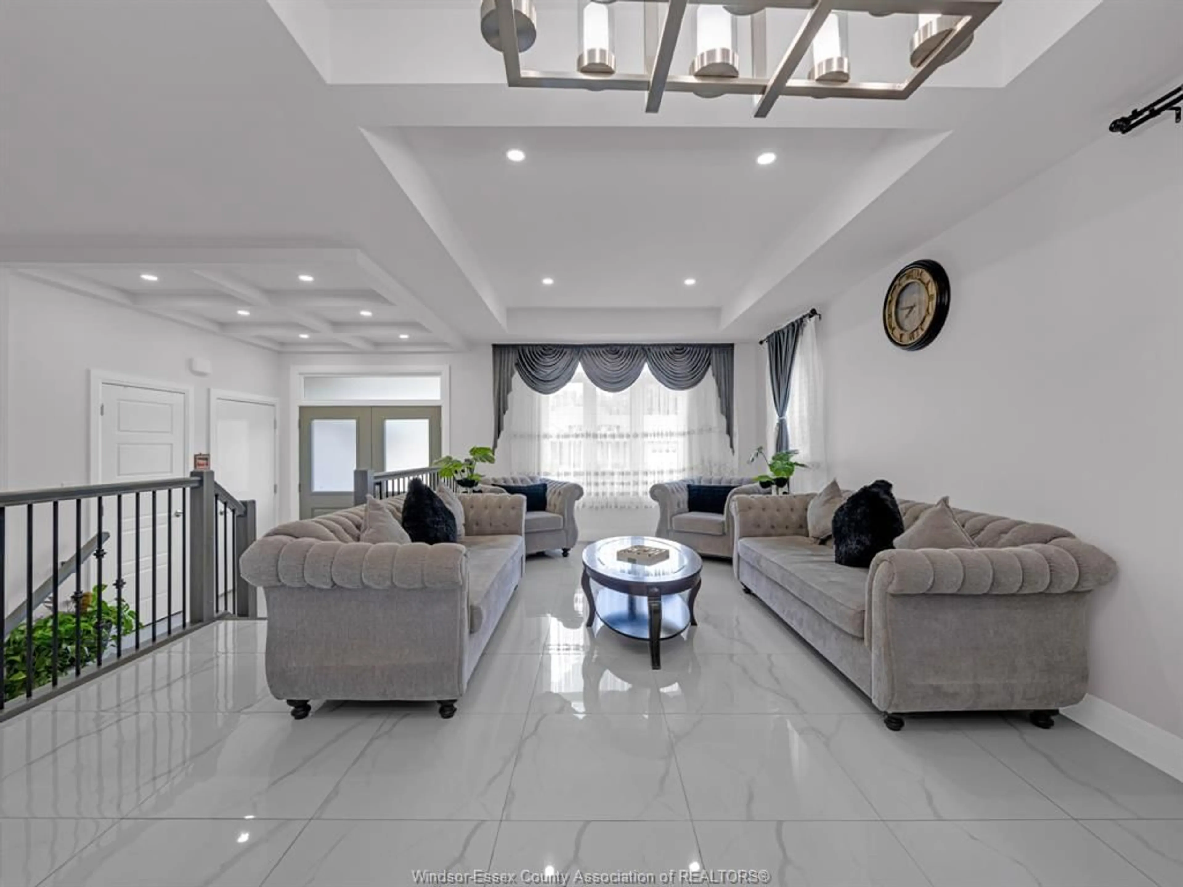 Living room with furniture, unknown for 233 Sandybrook Way, Kingsville Ontario N9Y 0A3