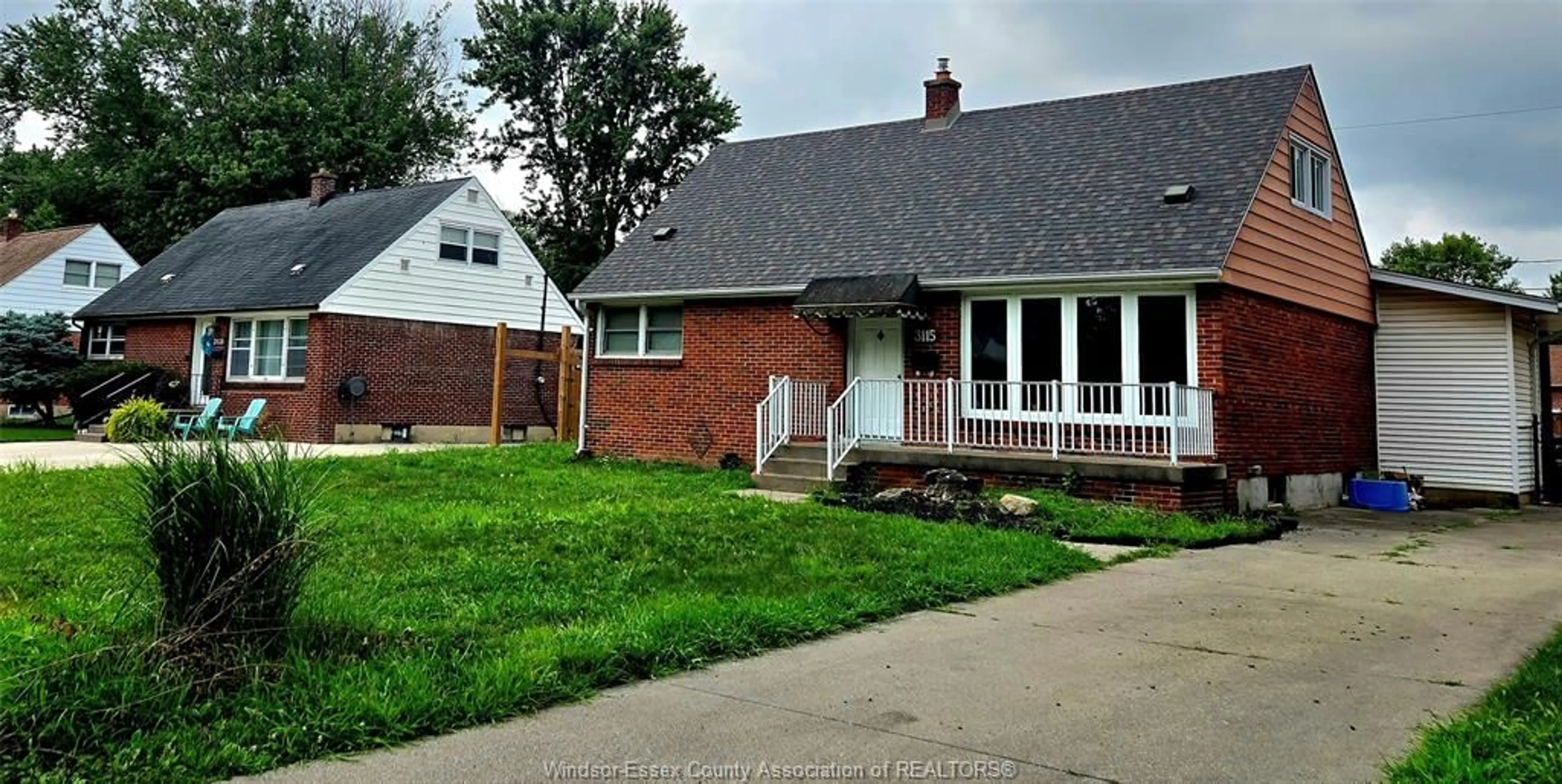 Home with brick exterior material, street for 3115 RADISSON Ave, Windsor Ontario N9E 1Y4