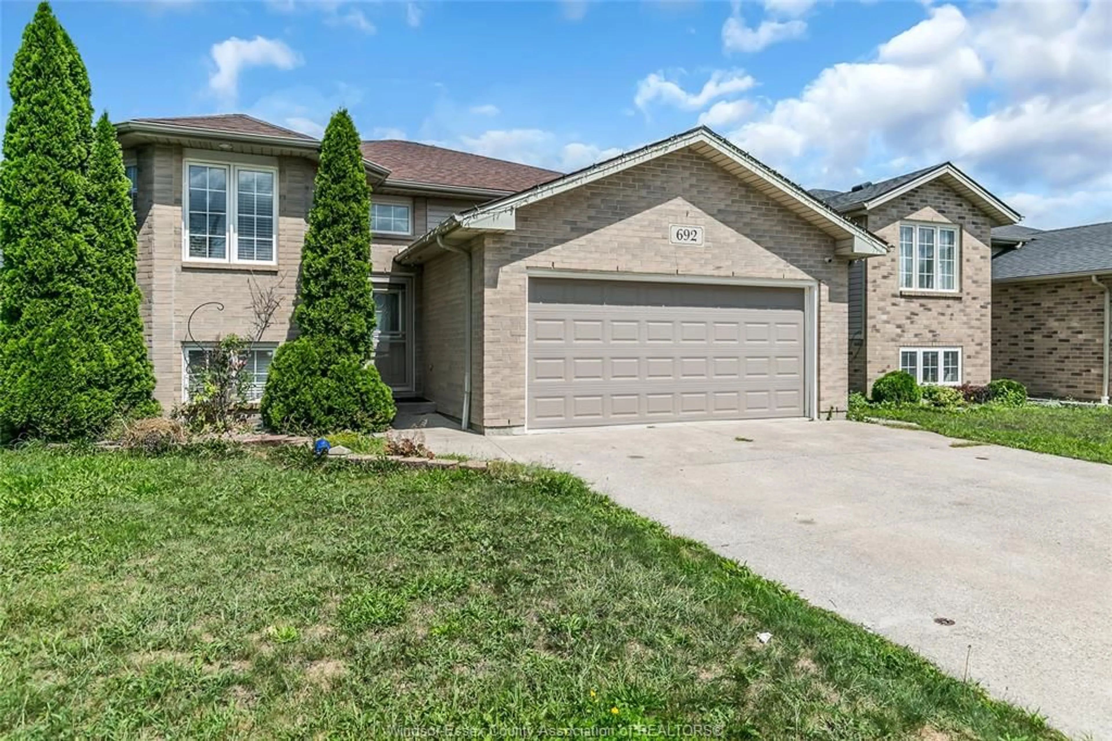 Home with brick exterior material, street for 692 DYNASTY, Windsor Ontario N9G 2X9
