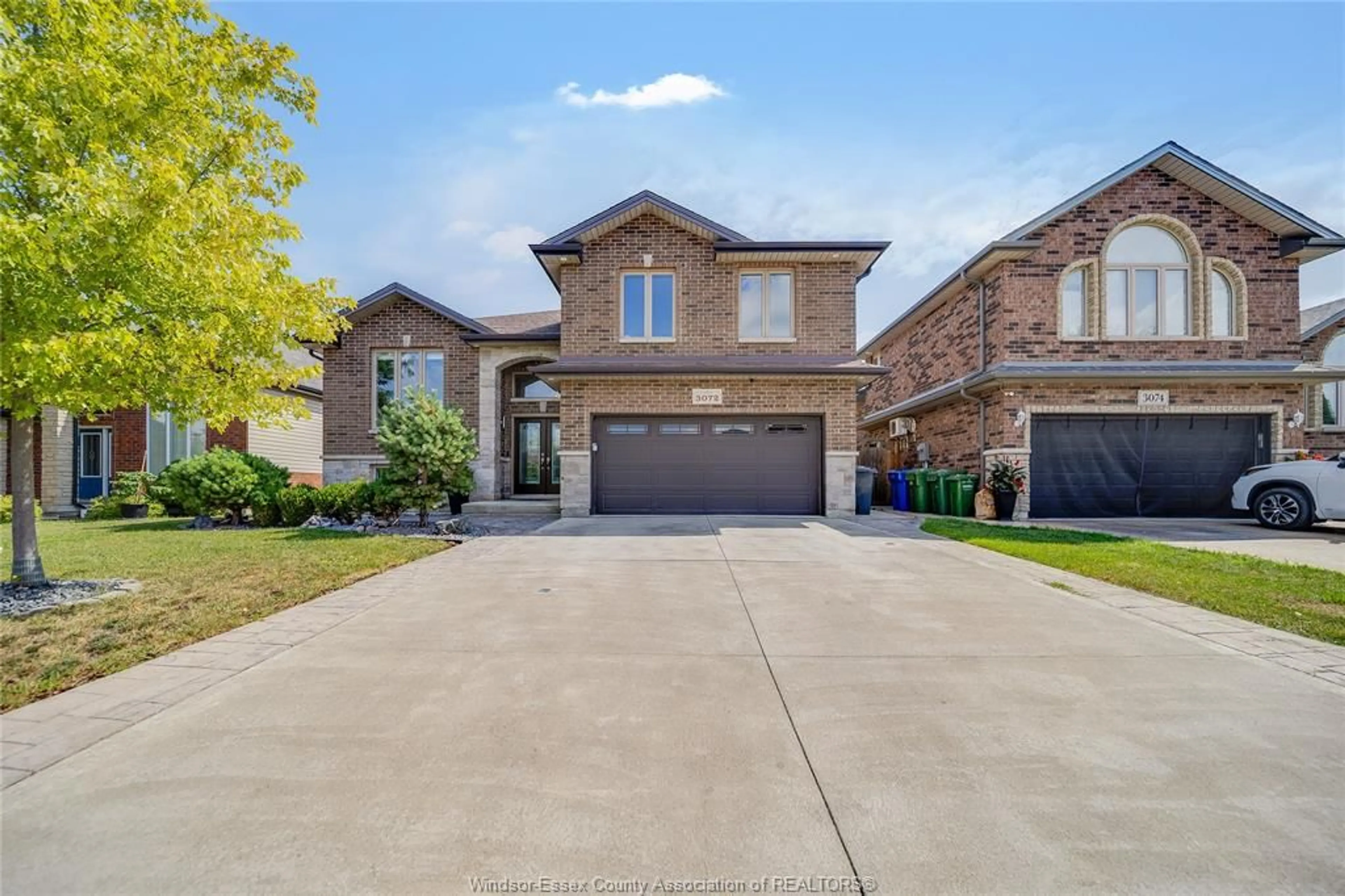 Home with brick exterior material, street for 3072 TROUP Cres, Windsor Ontario N8R 0A5
