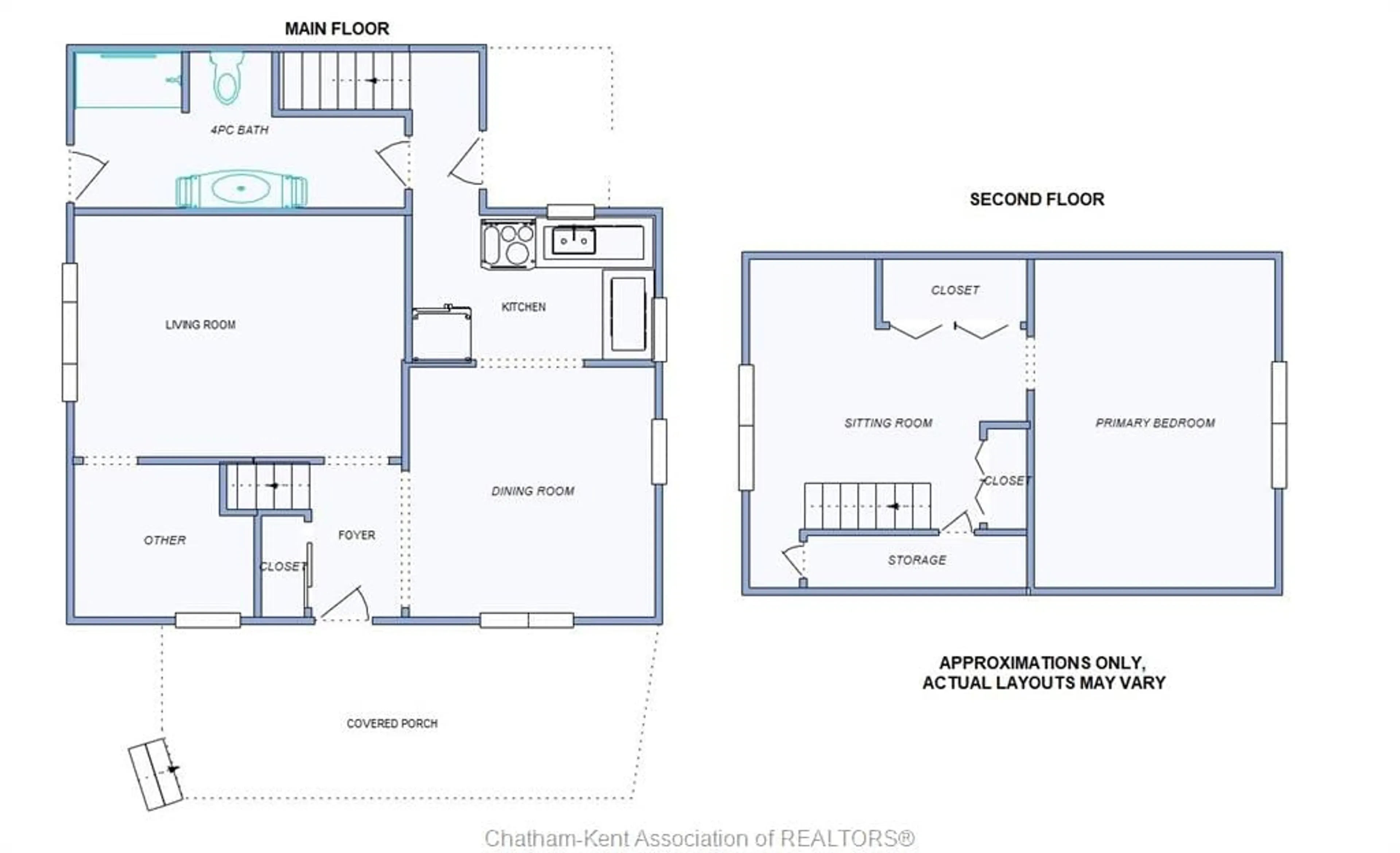 Floor plan for 24 RICHARD St, Ridgetown Ontario N0P 2C0