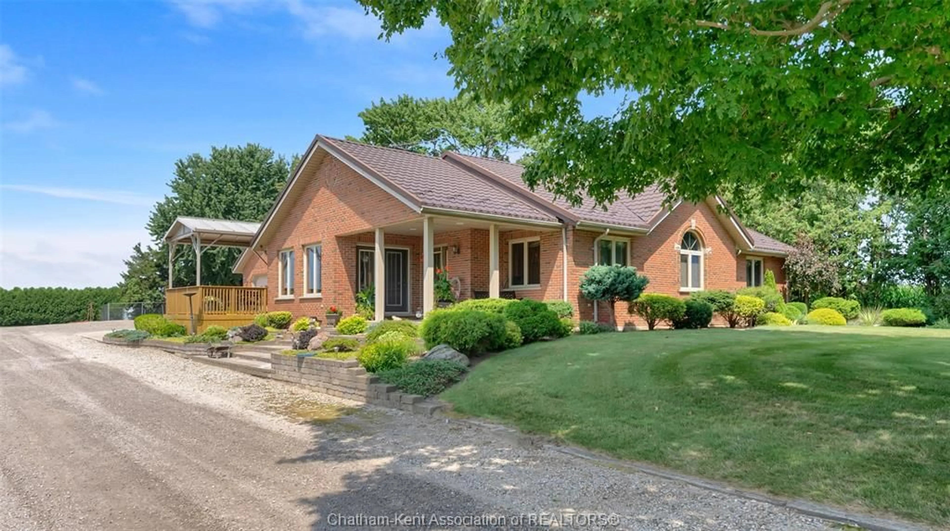 Home with brick exterior material, street for 13973 Braemore Line, Highgate Ontario N0P 1T0