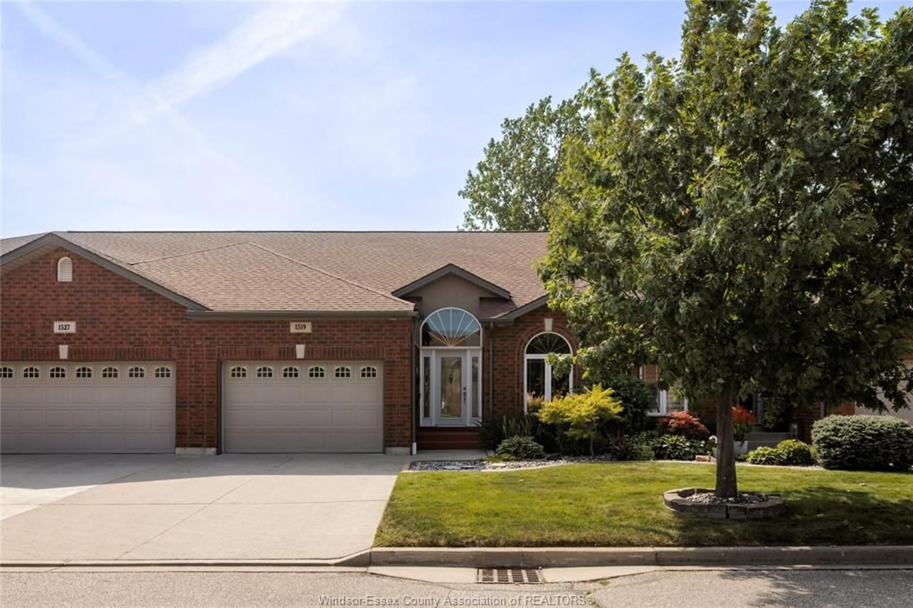 Home with brick exterior material, street for 1519 Aspenshore Ave, Windsor Ontario N8P 1Y4