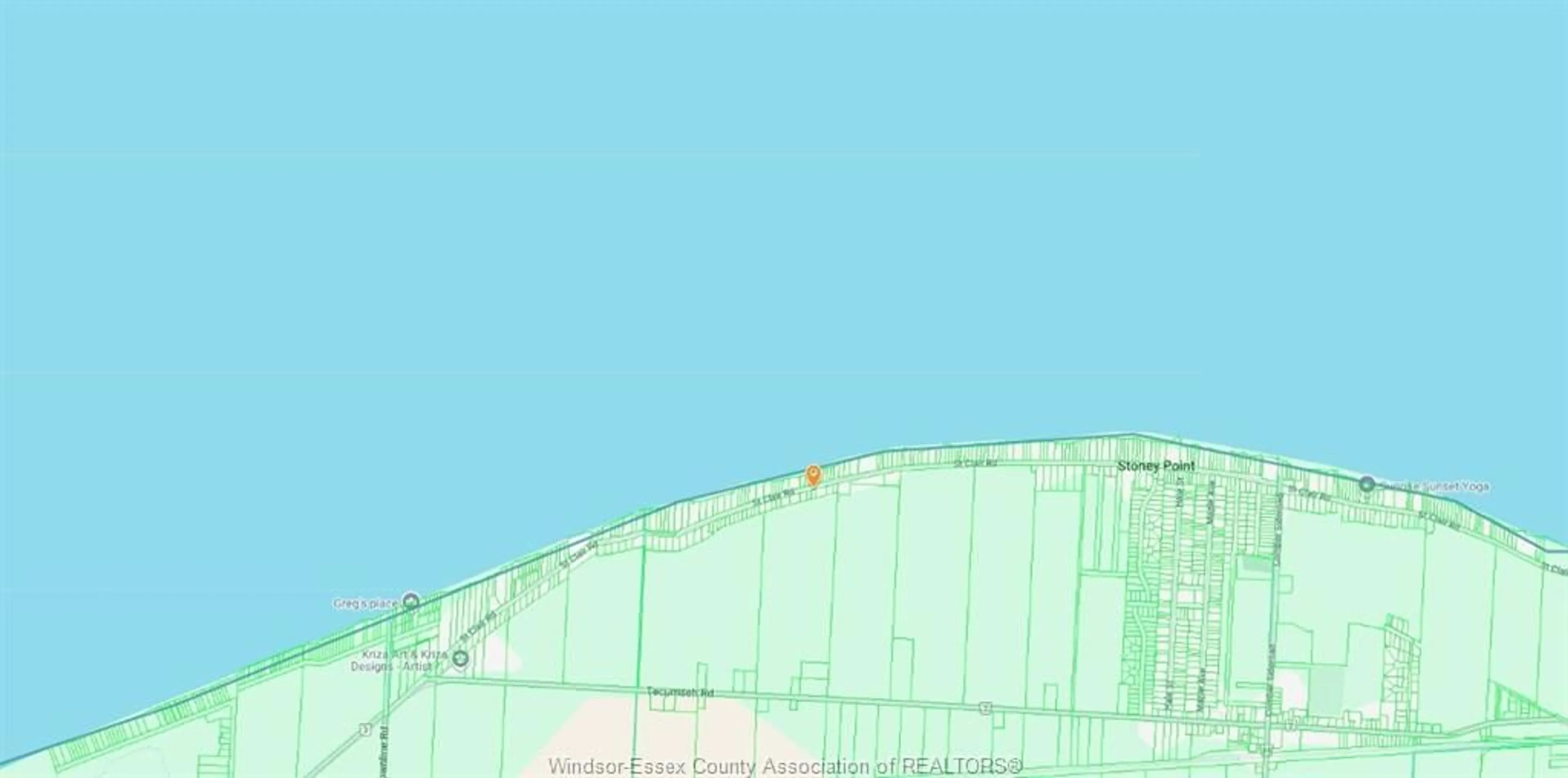 Picture of a map for 3923 ST CLAIR Rd, Belle River Ontario N0R 1K0