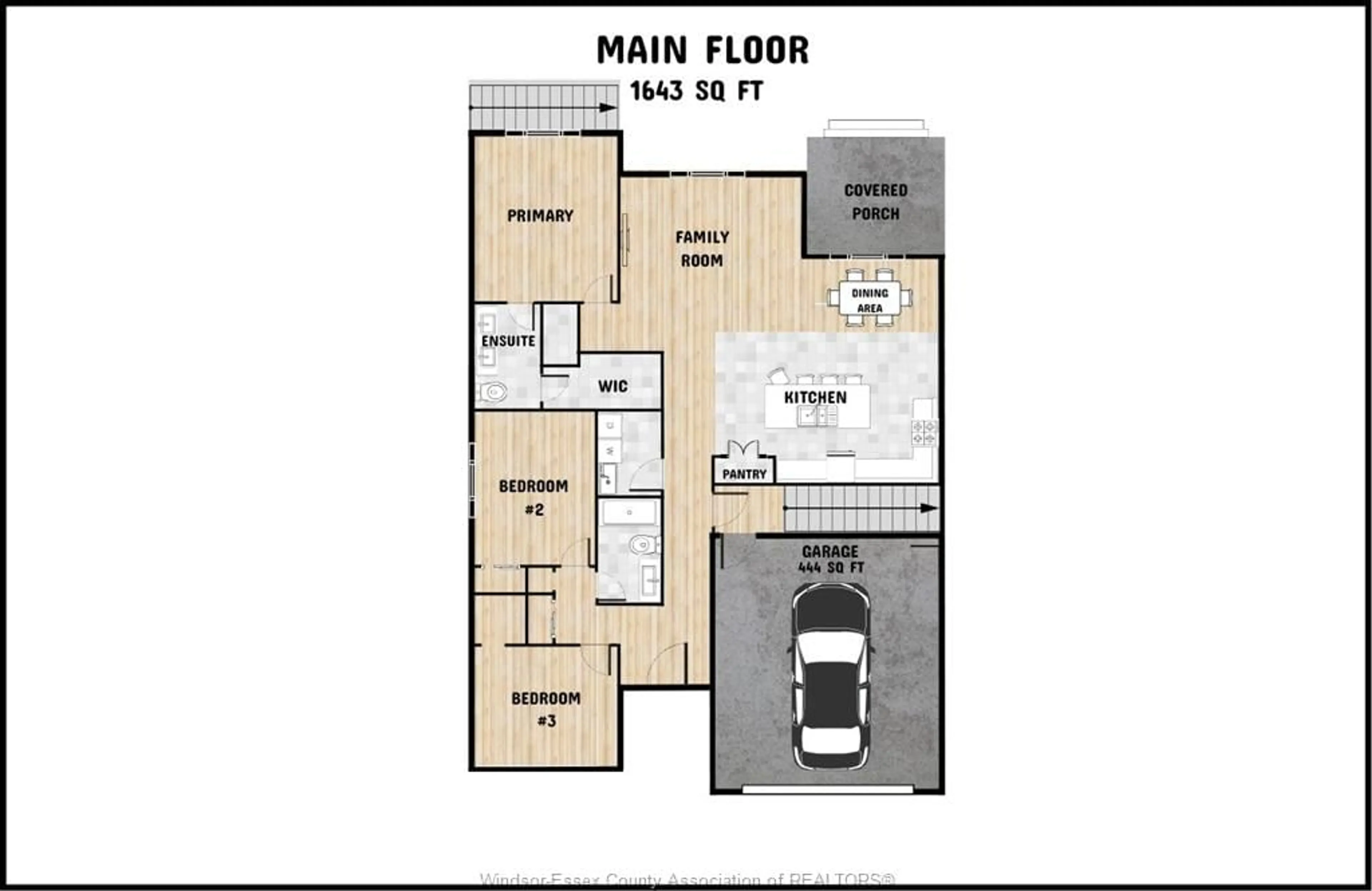Floor plan for 5192 AIDEN St, Tecumseh Ontario N0R 1K0