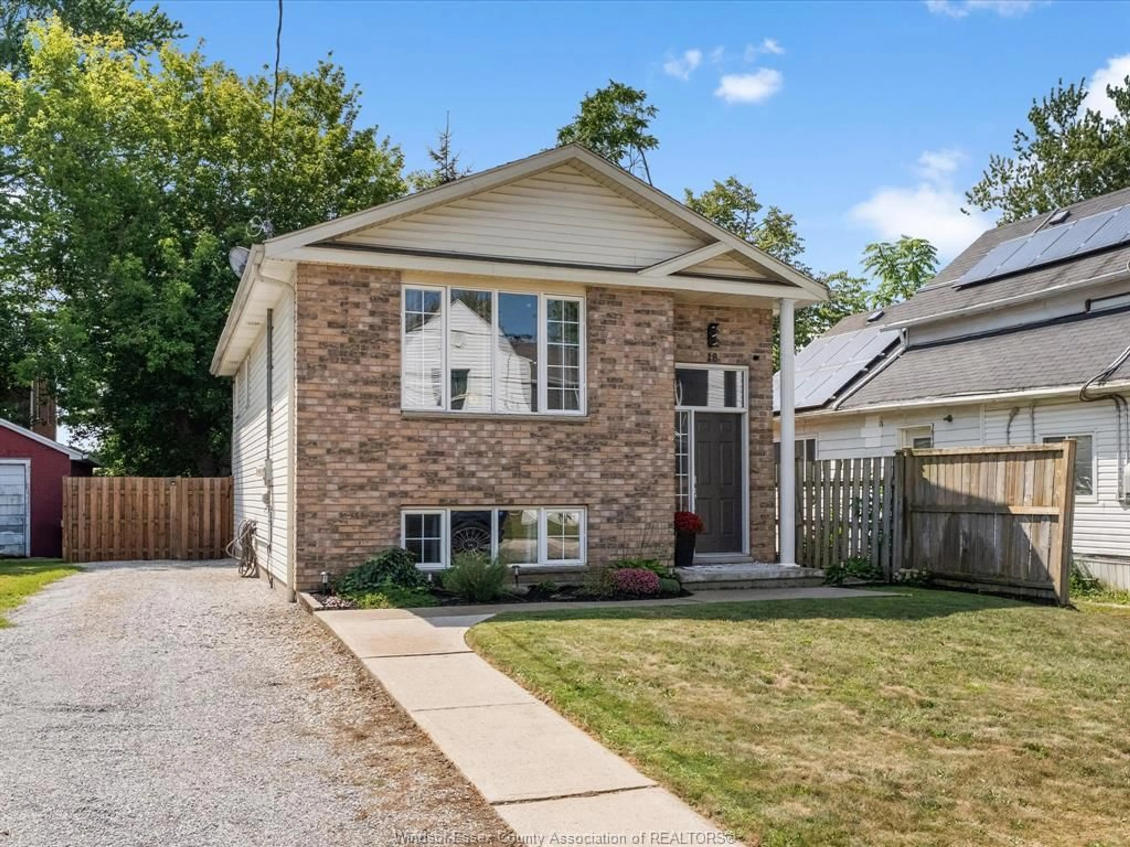 Home with brick exterior material, street for 18 Kirk, Chatham Ontario N7M 3P8