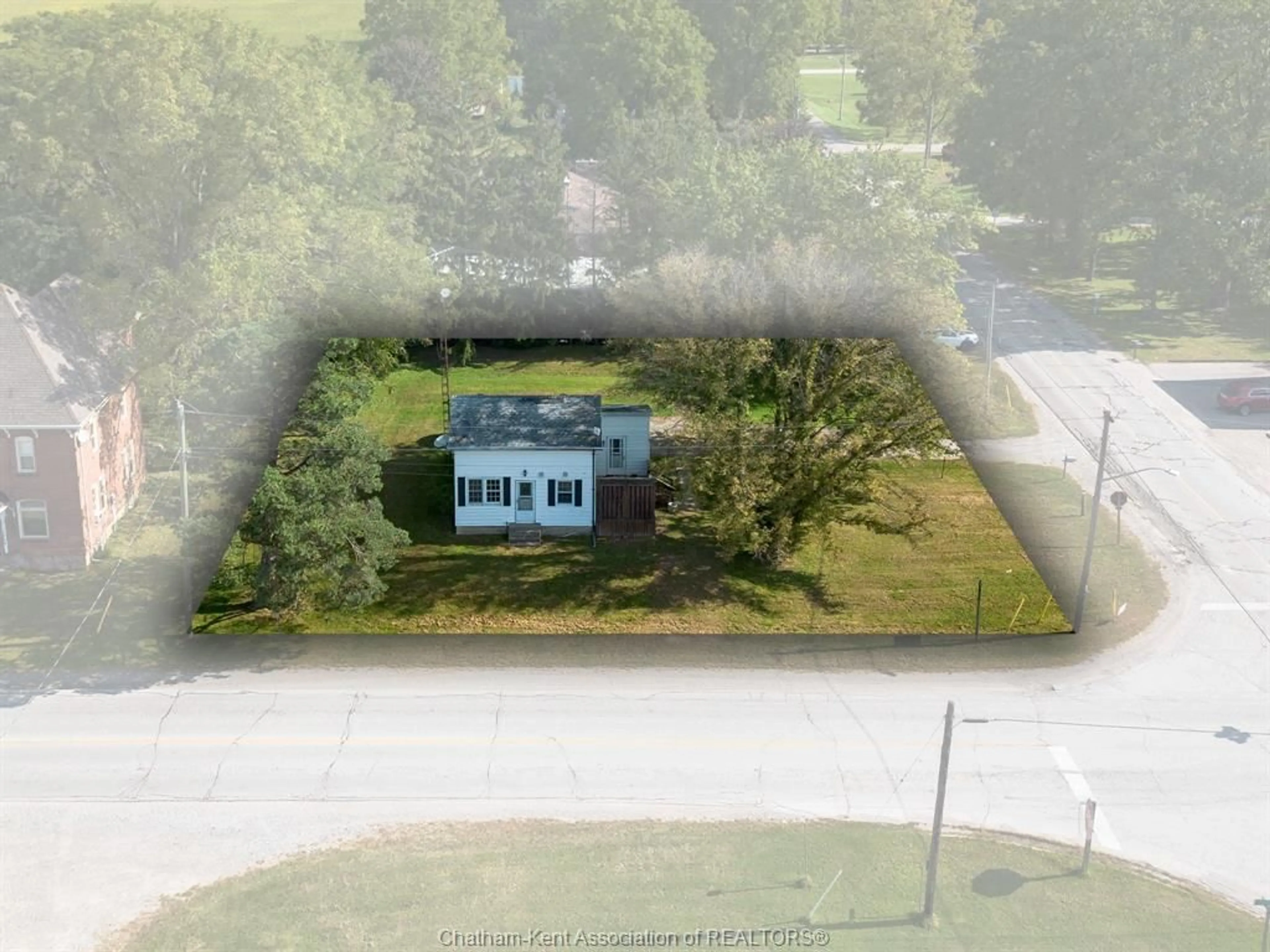 A pic from outside/outdoor area/front of a property/back of a property/a pic from drone, unknown for 11655 MCKAYS Line, Kent Bridge Ontario N0P 1V0