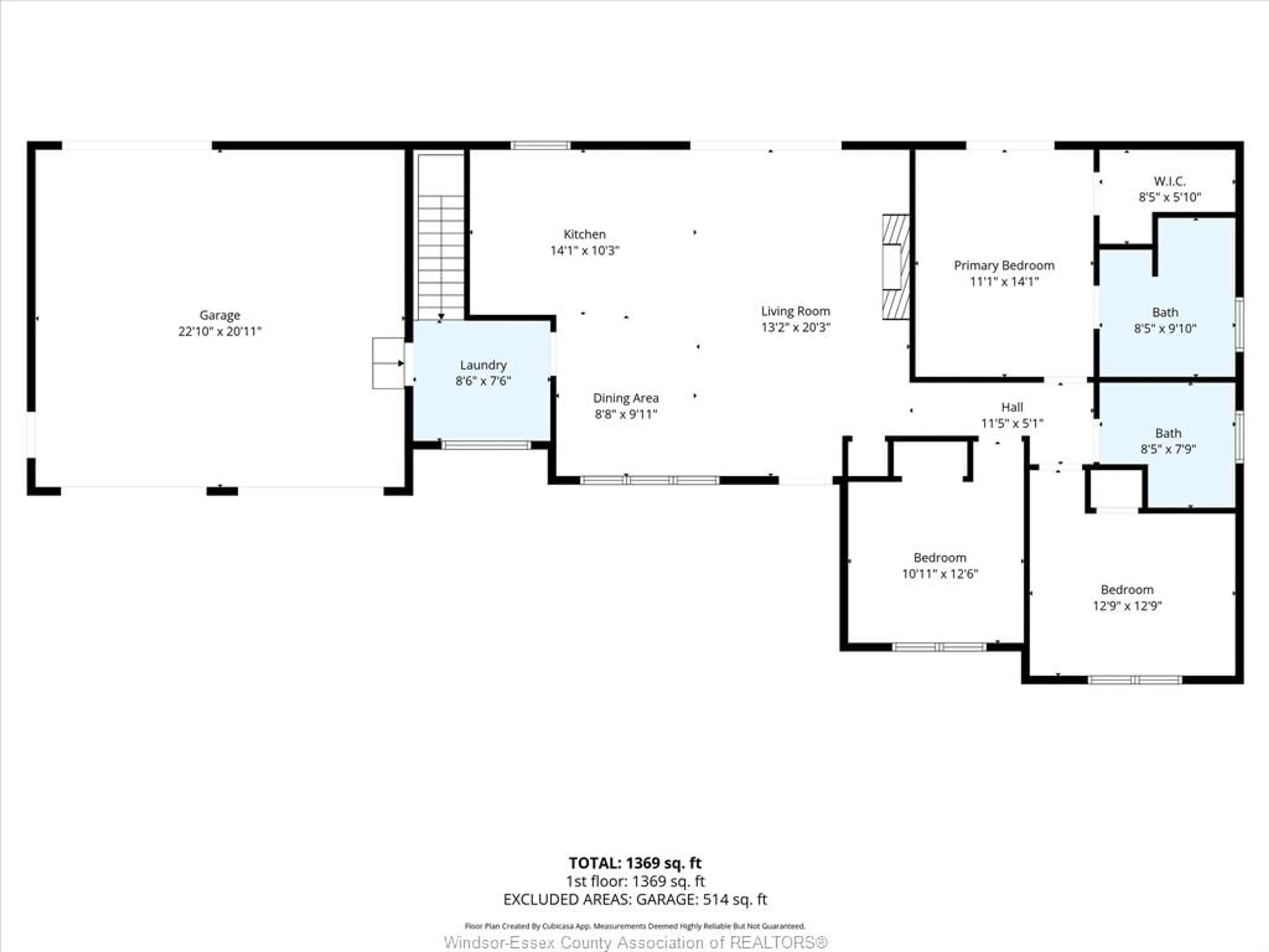Floor plan for 19015 HAVEN Ave, Tilbury Ontario N0P 2L0