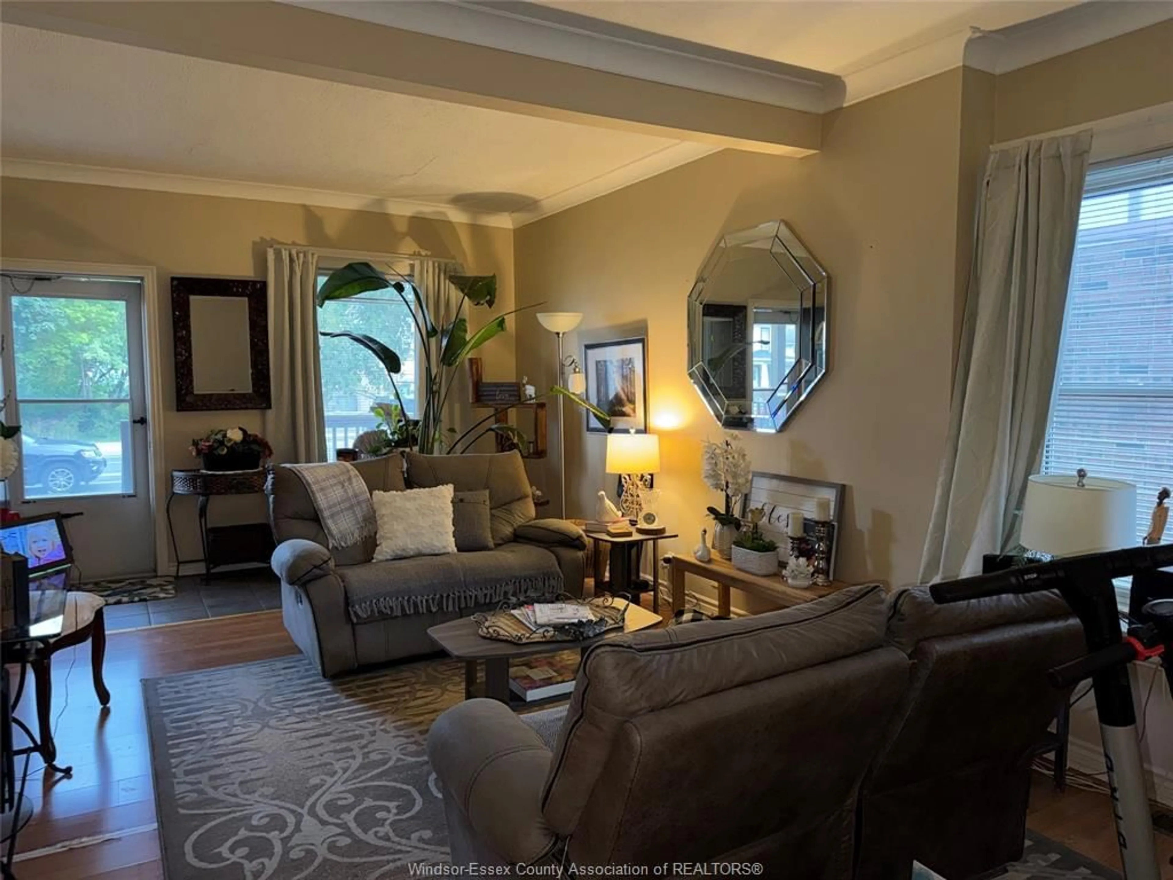 Living room with furniture, unknown for 3515 SANDWICH St, Windsor Ontario N9C 1B6