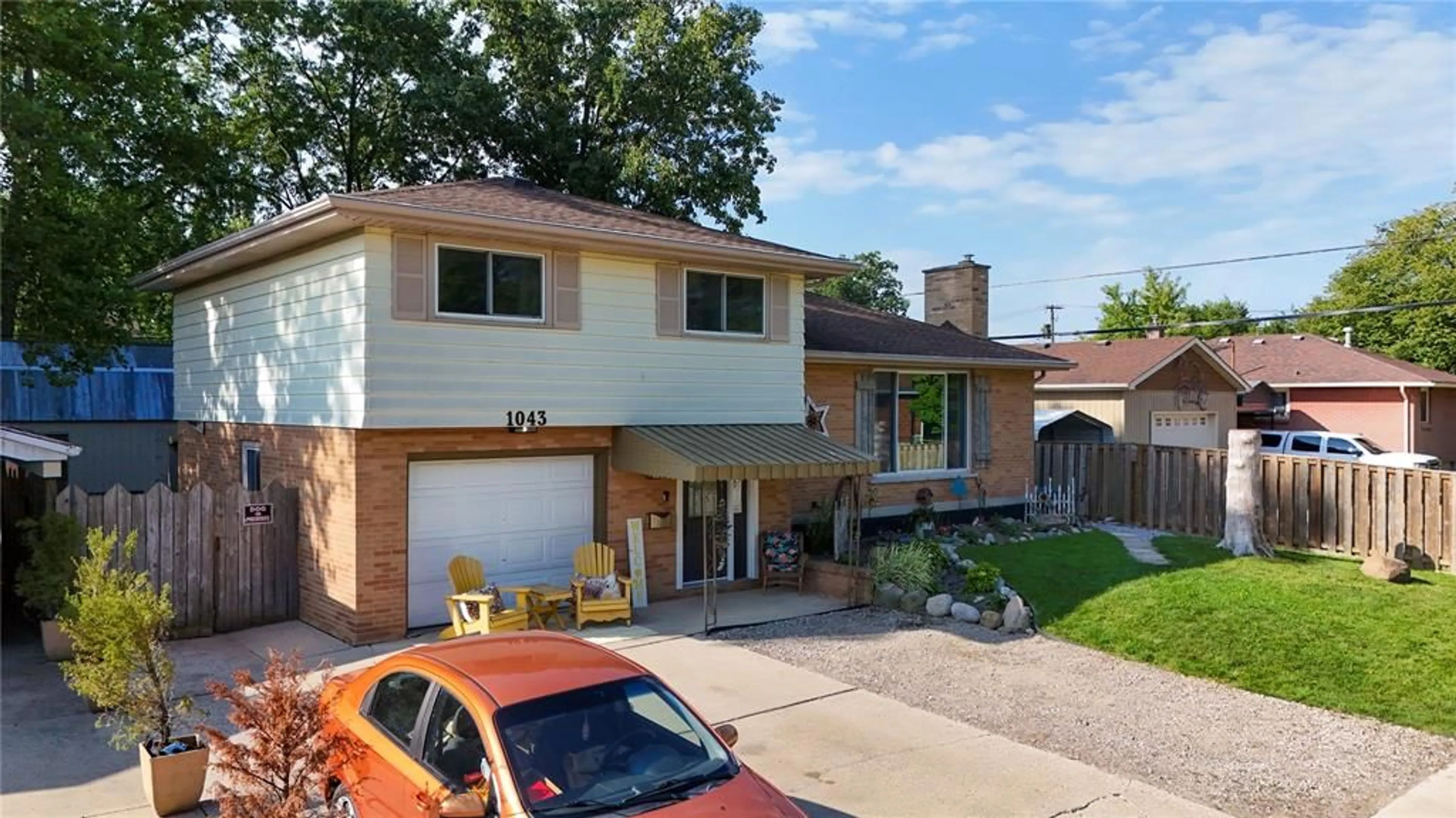 Home with brick exterior material, street for 1043 Talfourd St, Sarnia Ontario N7S 1C7