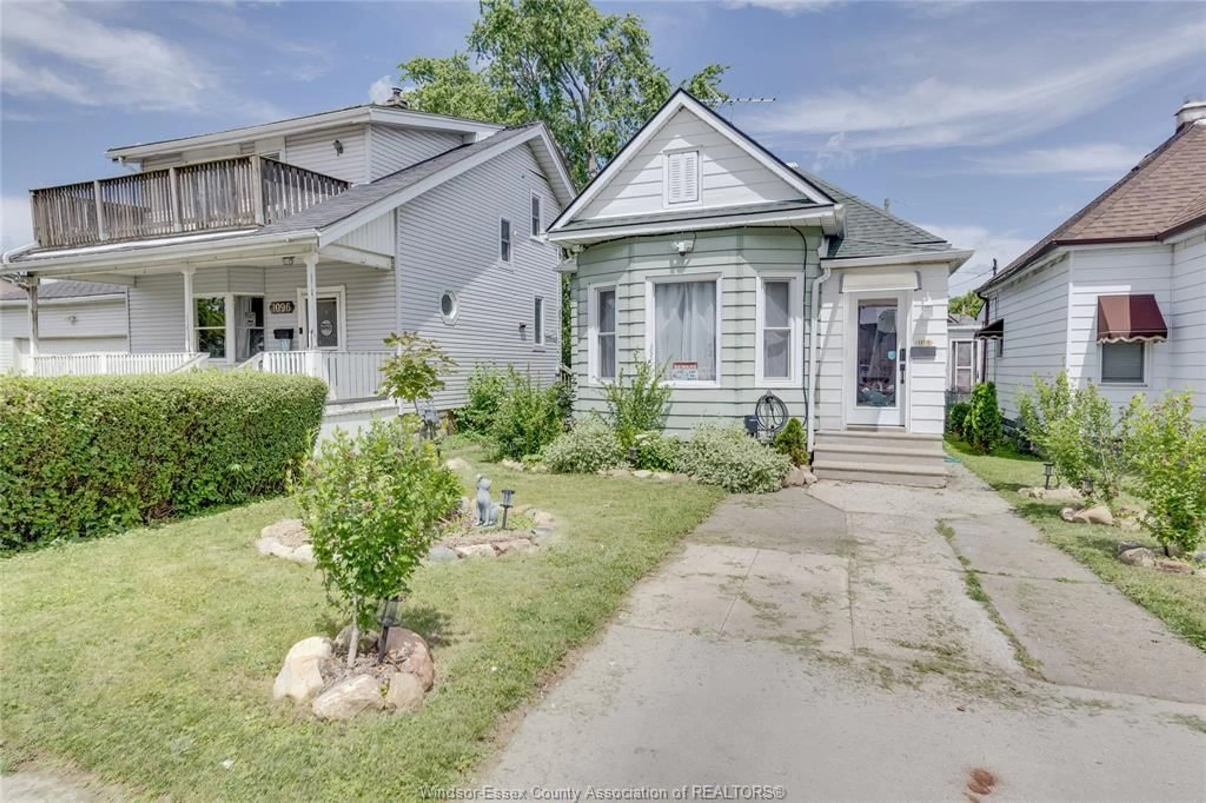 A pic from outside/outdoor area/front of a property/back of a property/a pic from drone, street for 1108 ASSUMPTION St, Windsor Ontario N9A 3C4