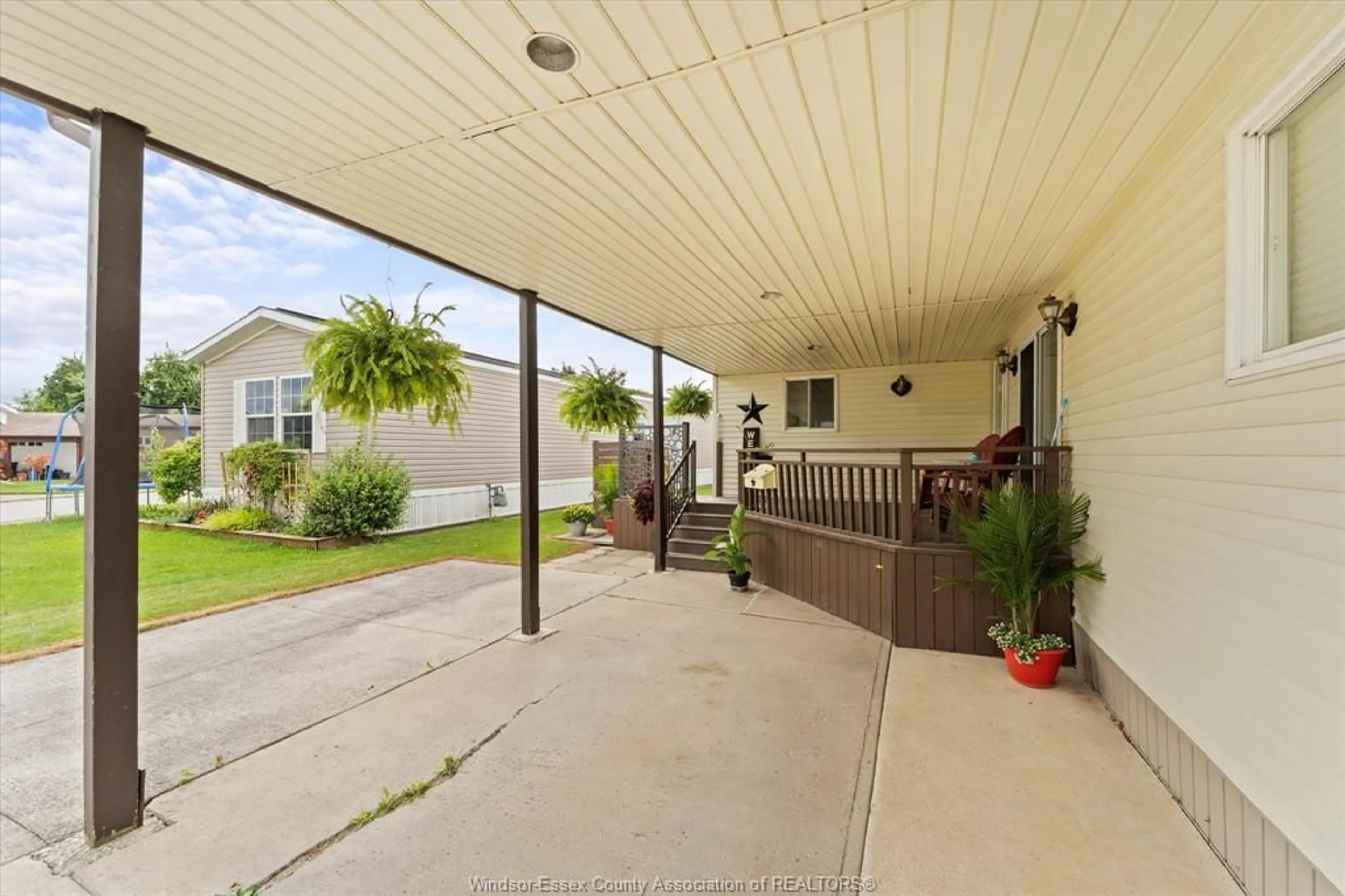 Patio, street for 14 CEDAR Cres, McGregor Ontario N0R 1J0