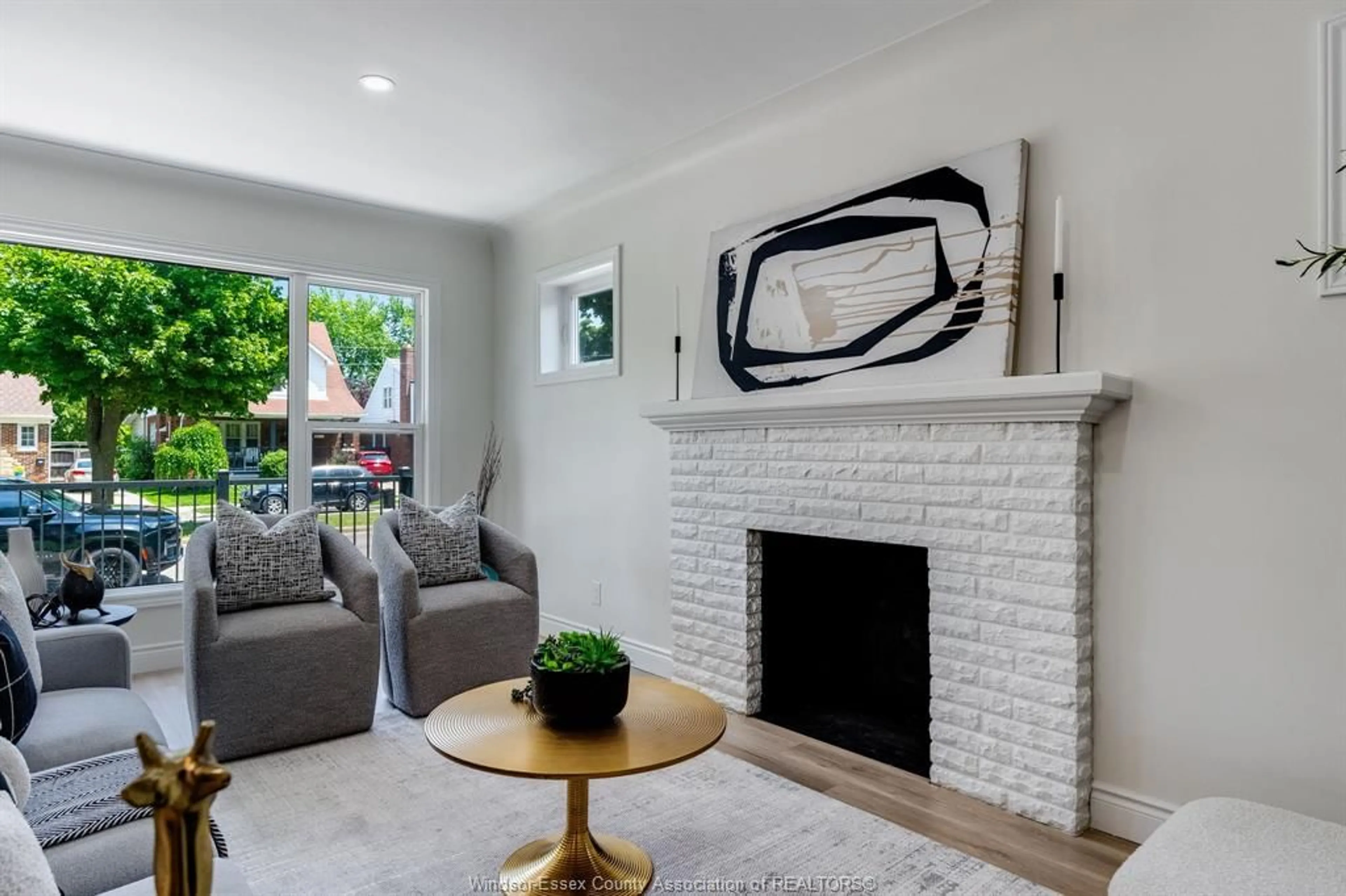 Living room with furniture, unknown for 2309 Hall, Windsor Ontario N8W 2M1