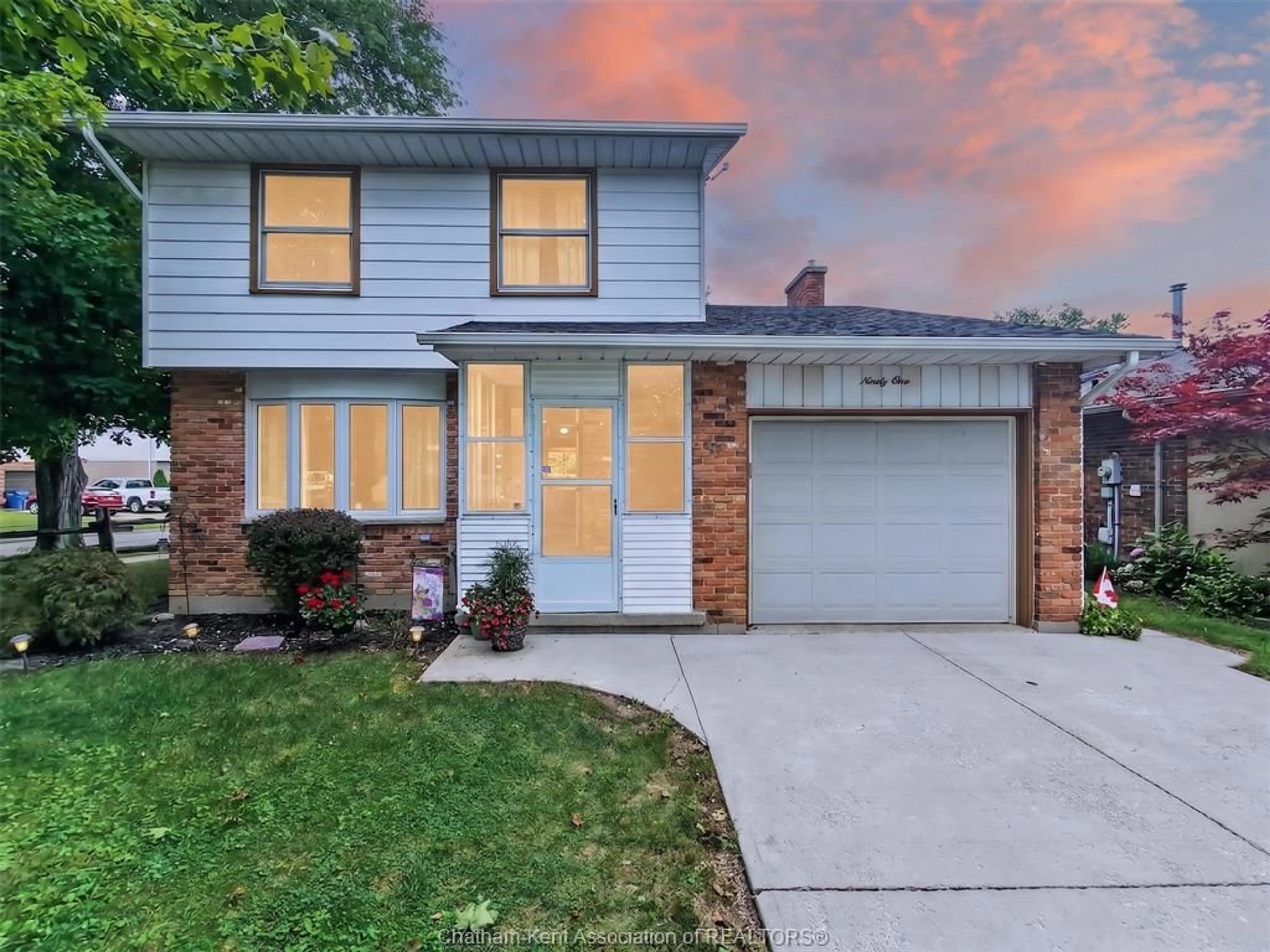 Home with brick exterior material, street for 91 Northland Dr, Chatham Ontario N7L 4C3