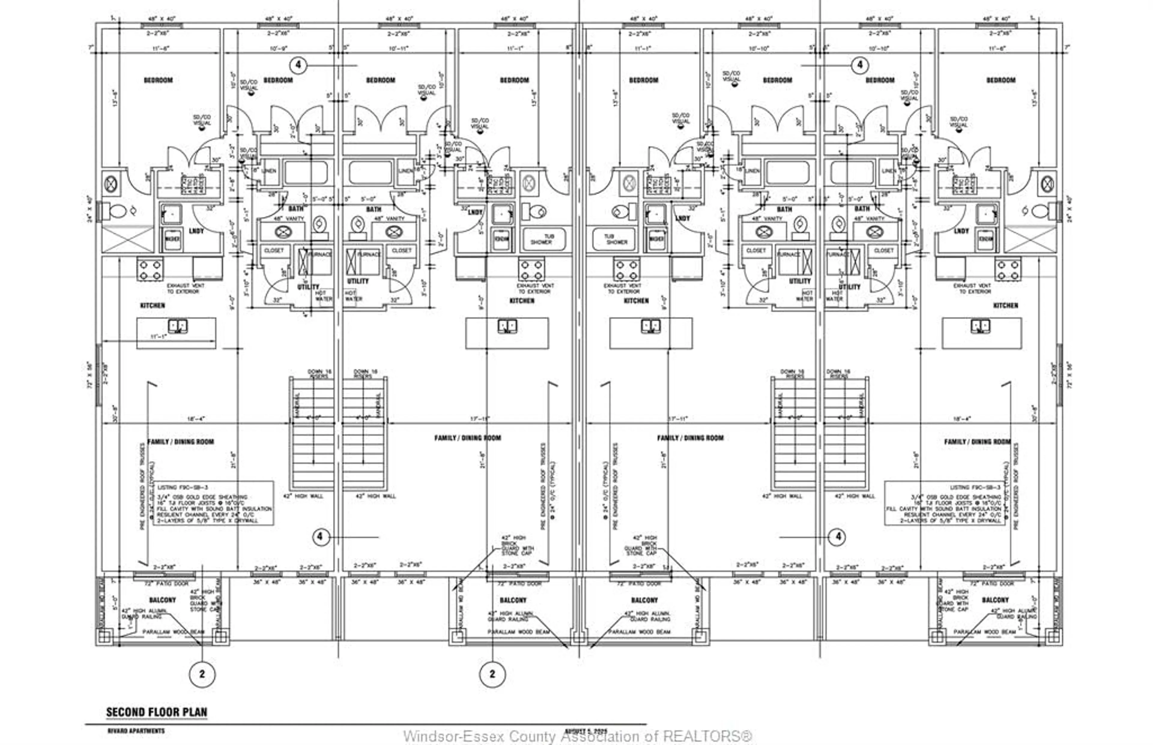 Floor plan for 3025 RIVARD, Windsor Ontario N8T 2J1