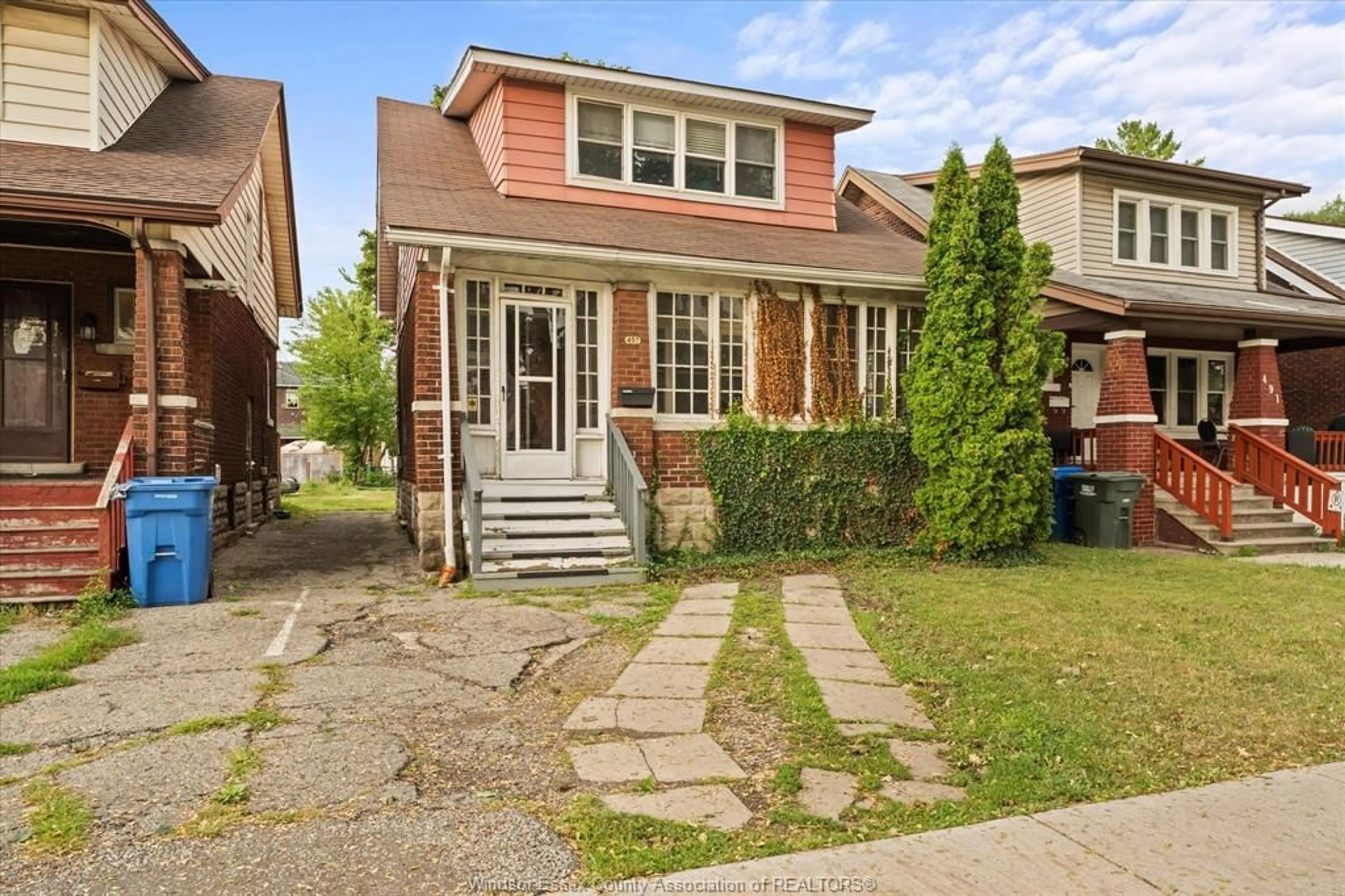 Home with brick exterior material, street for 497 RANKIN Ave, Windsor Ontario N9B 2R6