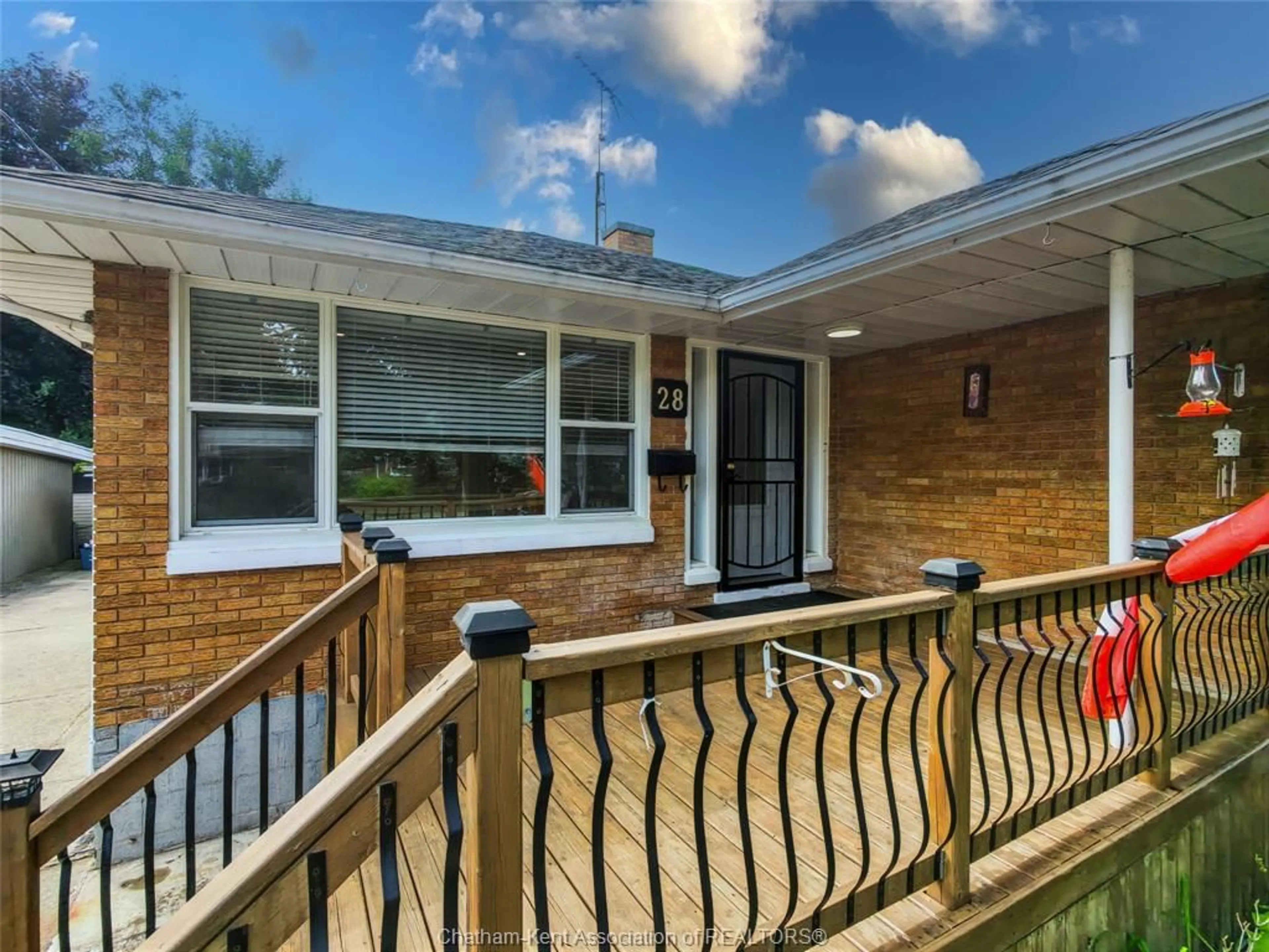 Home with brick exterior material, street for 28 Woodland Ave, Chatham Ontario N7L 2S6