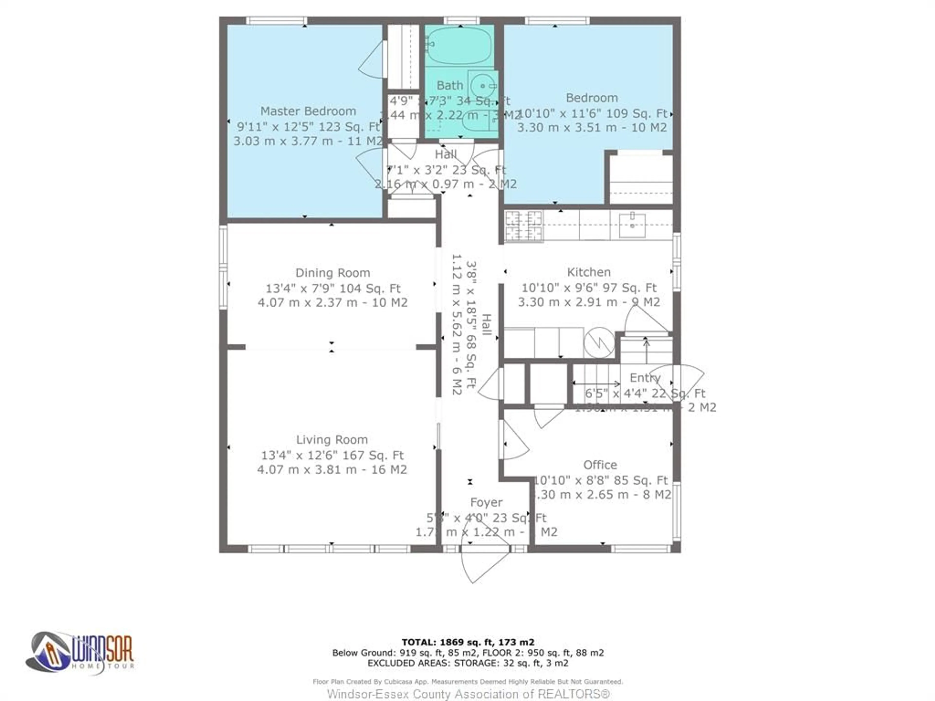 Floor plan for 1534 PILLETTE Rd, Windsor Ontario N8Y 3C2
