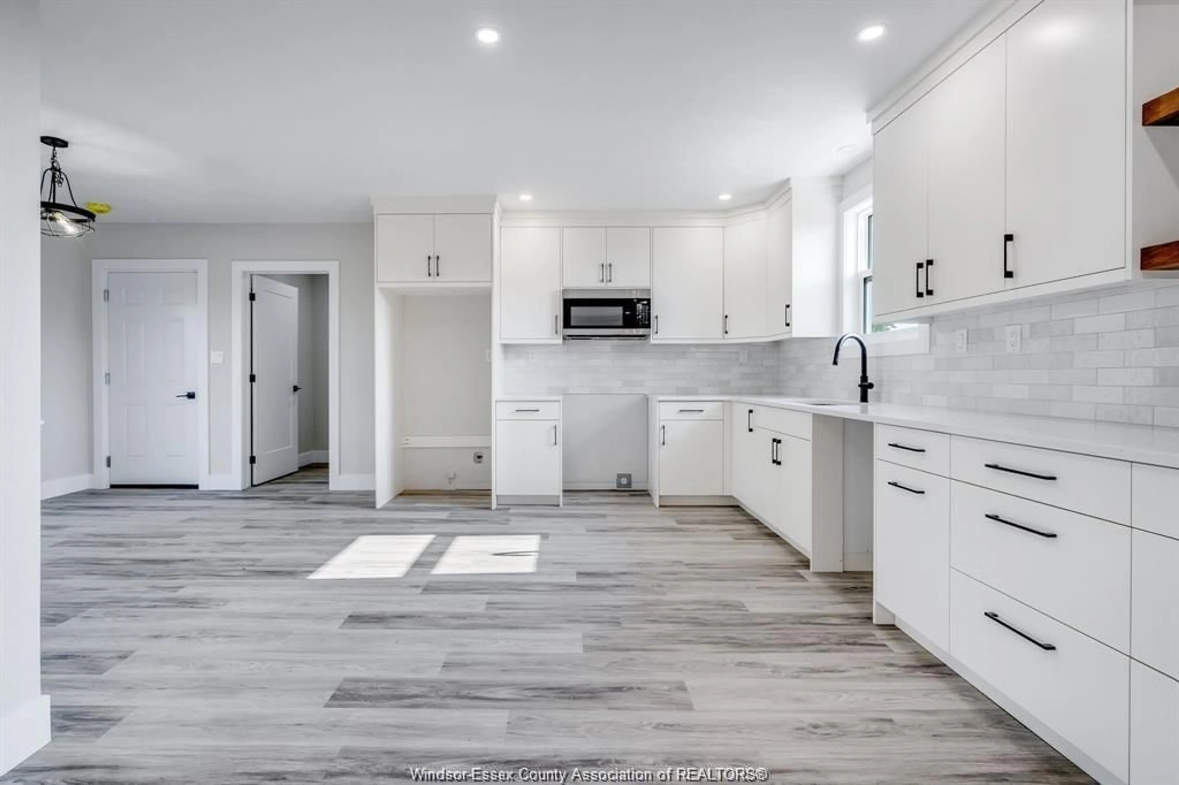 Open concept kitchen, ceramic/tile floor for 1175 HIGHWAY 77, Leamington Ontario N8H 3V8