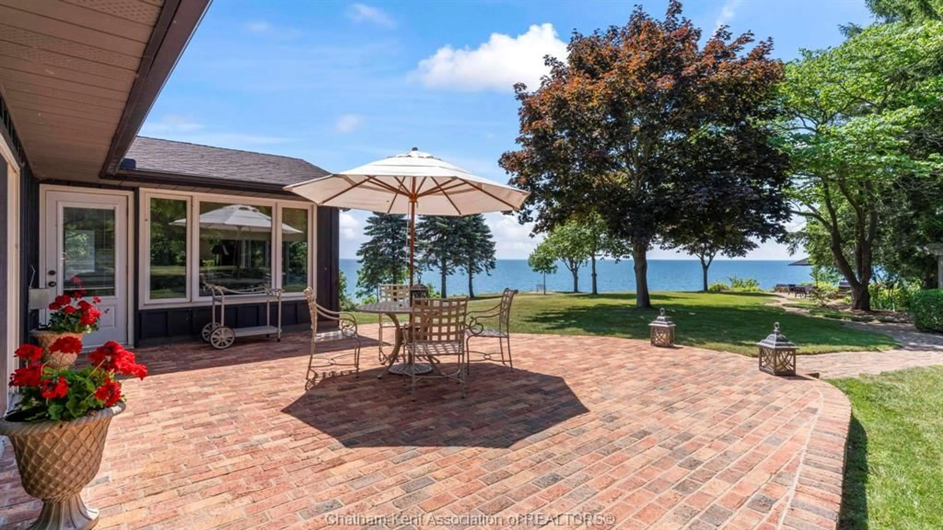 Patio, water/lake/river/ocean view for 7678 TALBOT Trail, Cedar Springs Ontario N0P 1A0