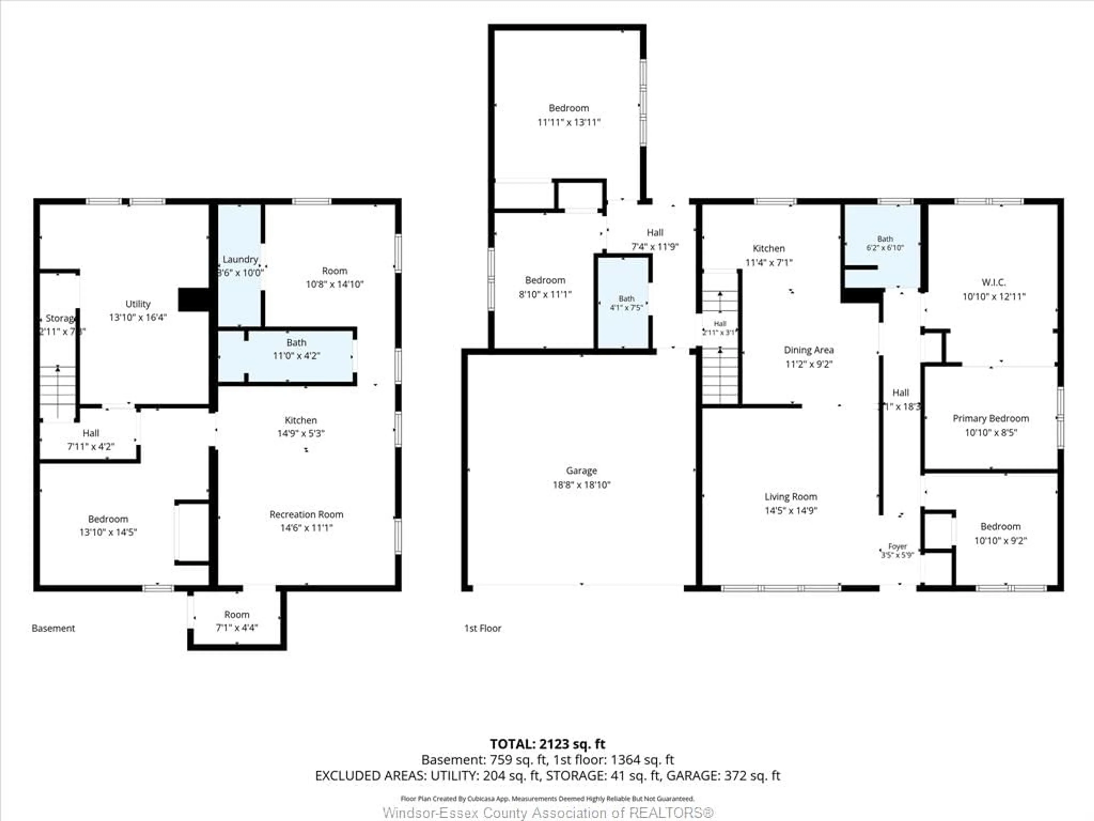 Floor plan for 3694 Askin, Windsor Ontario N9E 3J9