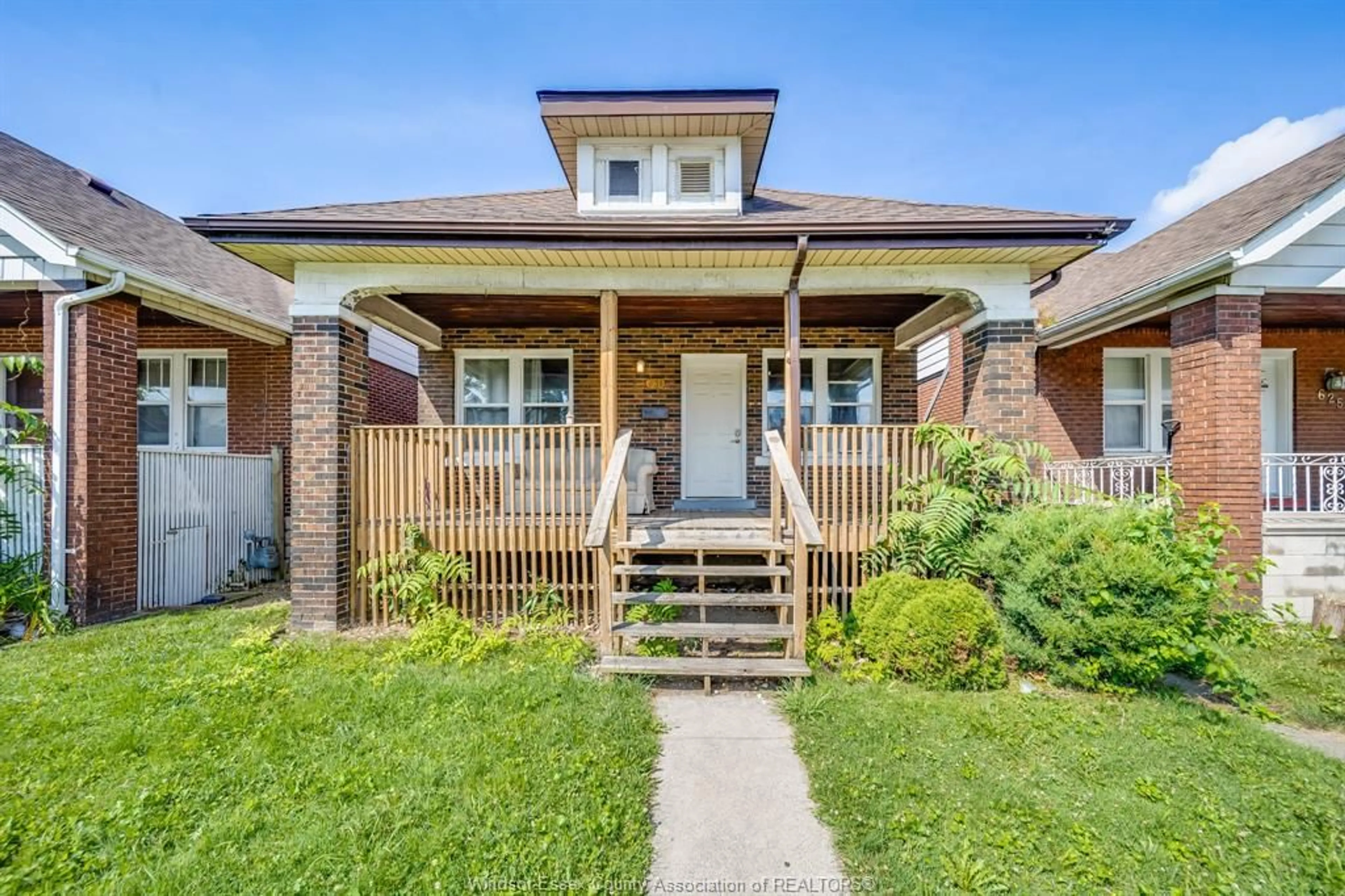 Home with brick exterior material, street for 631 RANKIN Ave, Windsor Ontario N9B 2R8