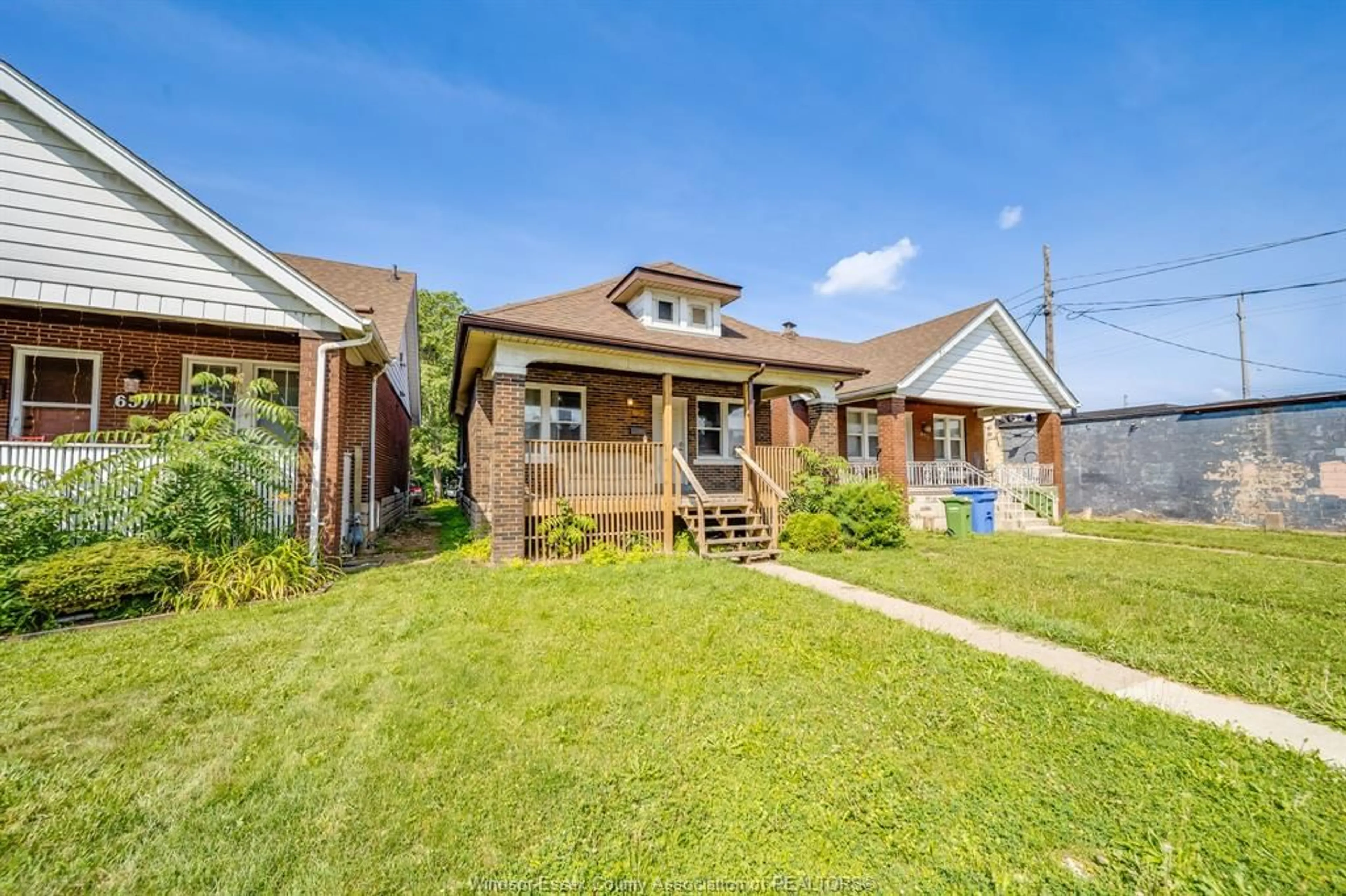 Home with brick exterior material, street for 631 RANKIN Ave, Windsor Ontario N9B 2R8