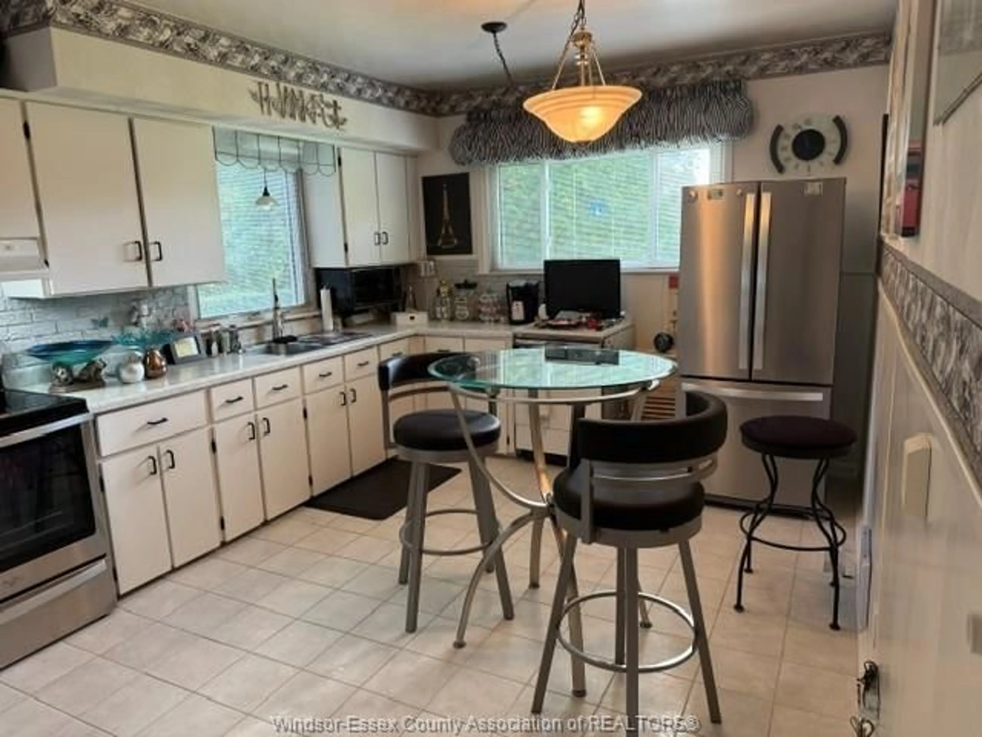 Open concept kitchen, ceramic/tile floor for 2115 TODD Lane, LaSalle Ontario N9H 1L6