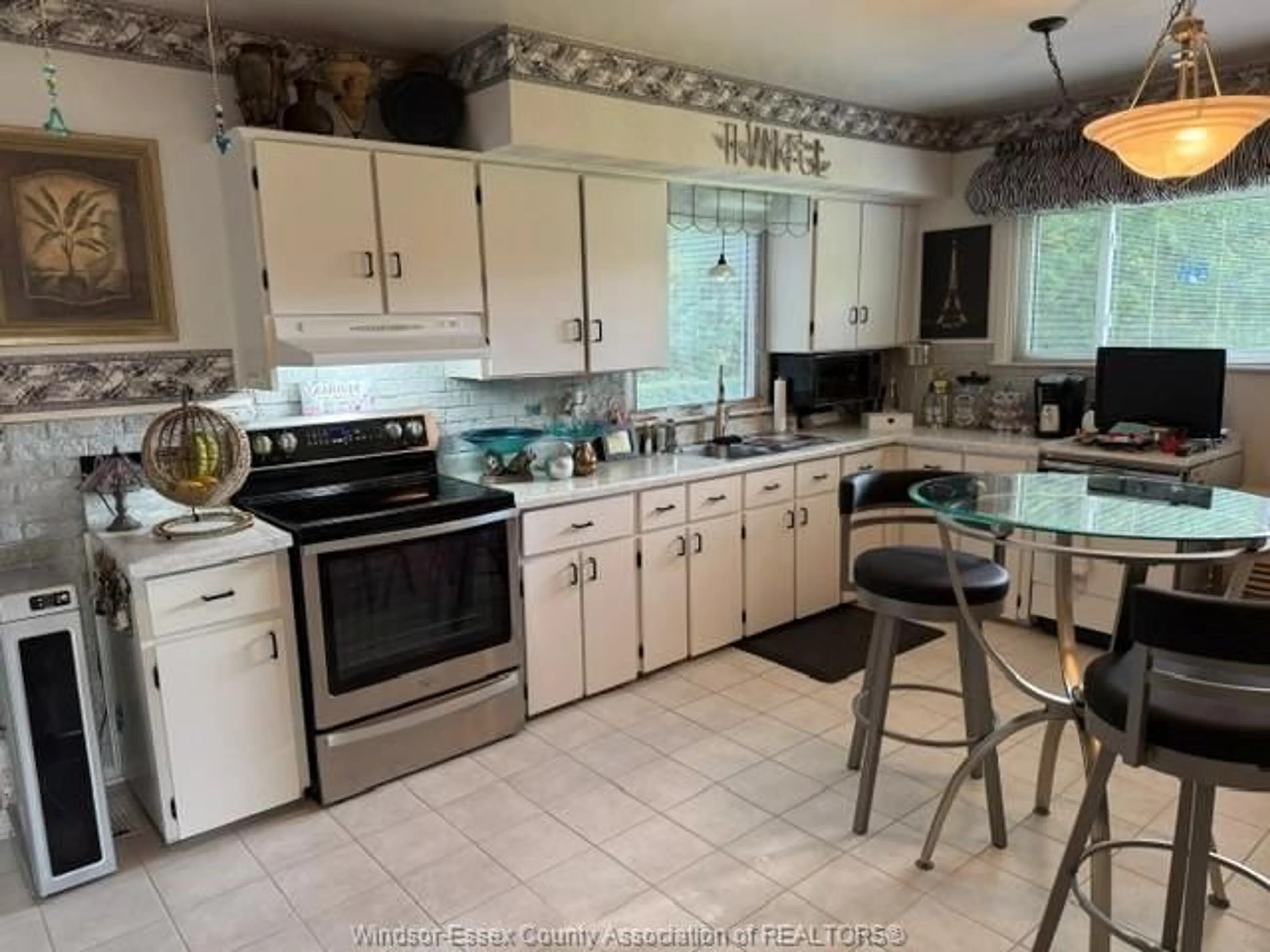 Open concept kitchen, ceramic/tile floor for 2115 TODD Lane, LaSalle Ontario N9H 1L6