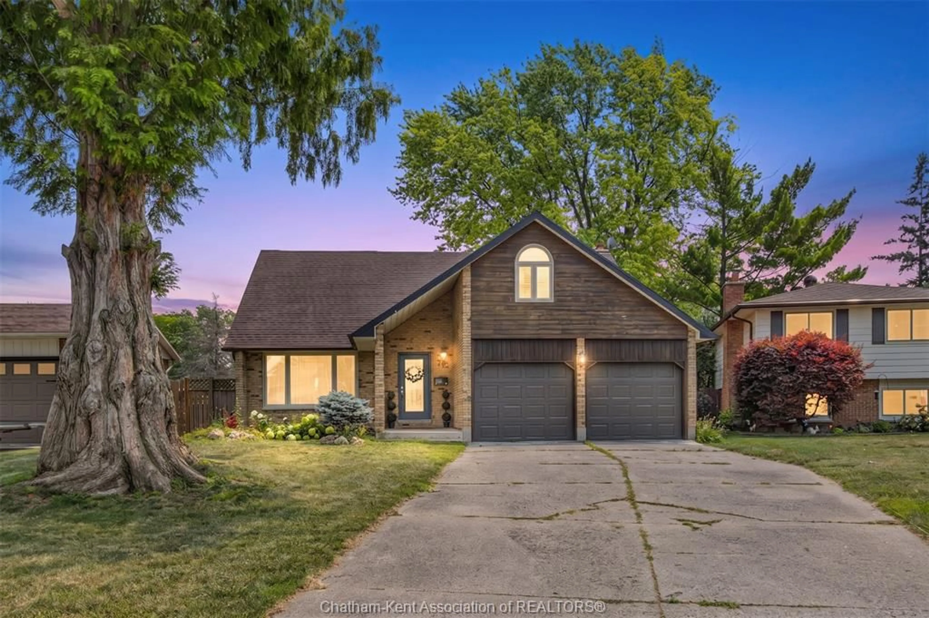 Home with brick exterior material, street for 76 PAMELA Cres, Chatham Ontario N7L 4S5