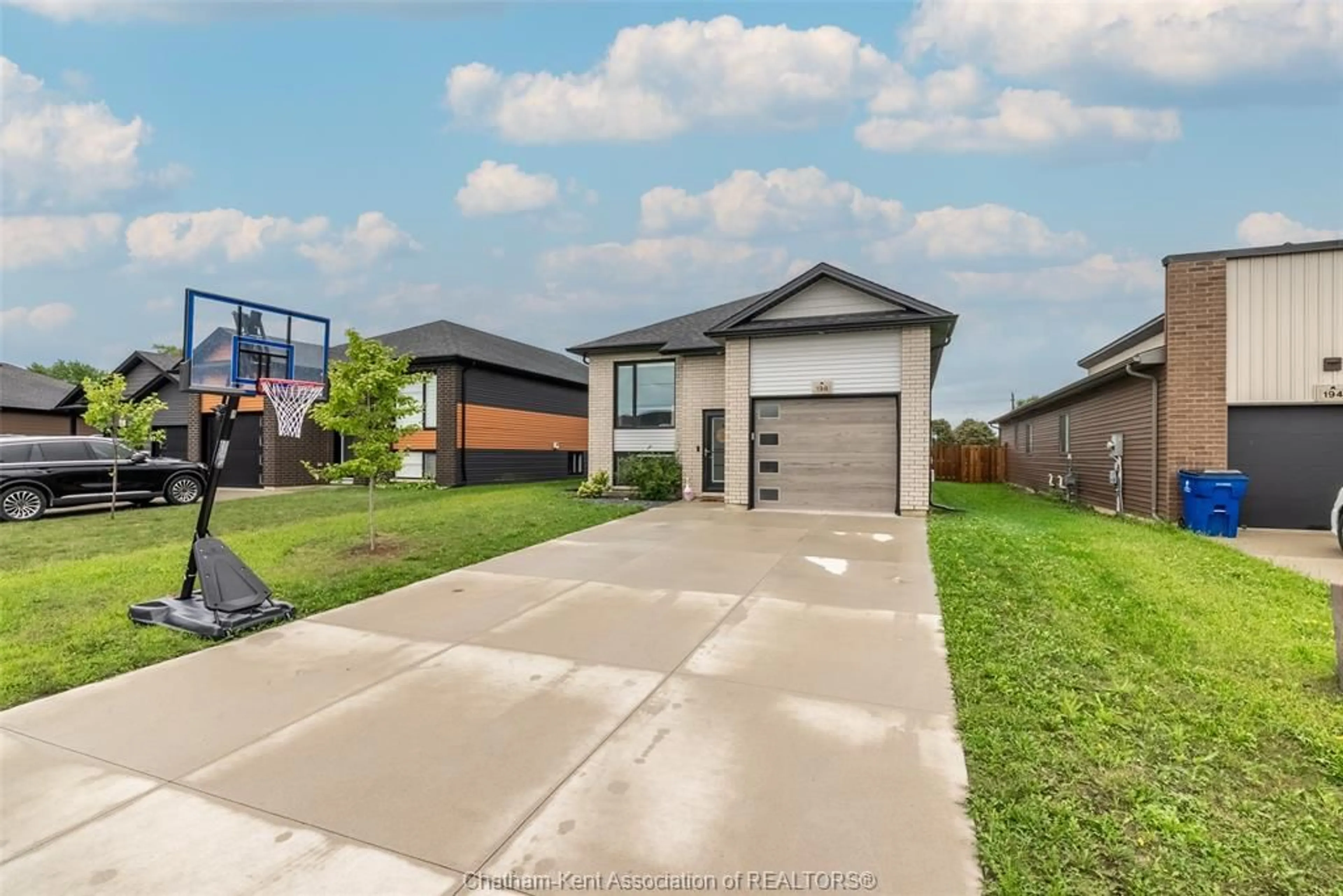 Home with brick exterior material, street for 198 Moonstone Cres, Chatham Ontario N7M 0S1
