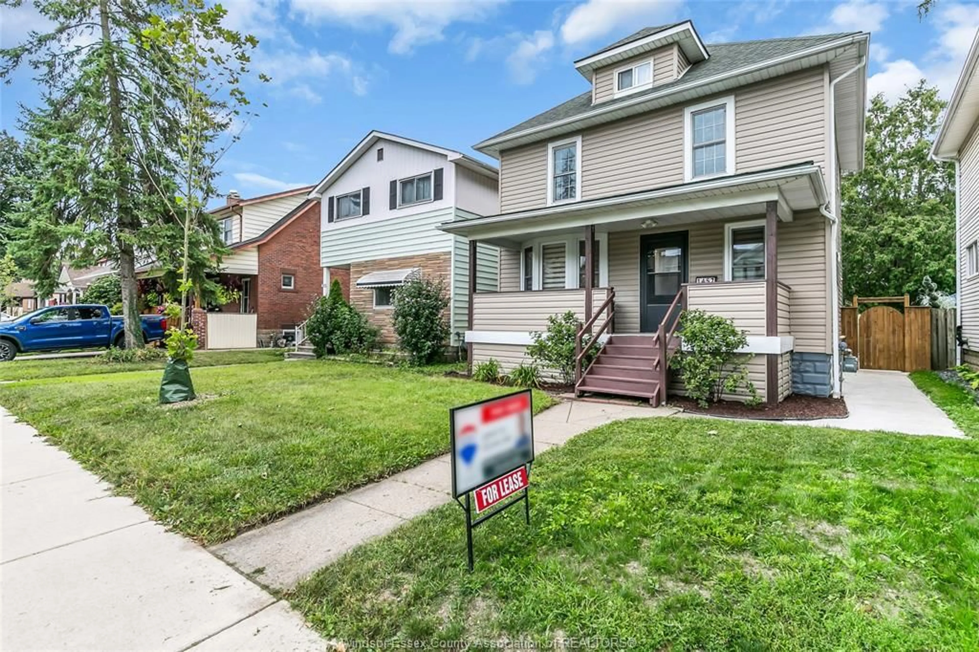 Home with vinyl exterior material, street for 1457 DOUGALL, Windsor Ontario N8X 1R9