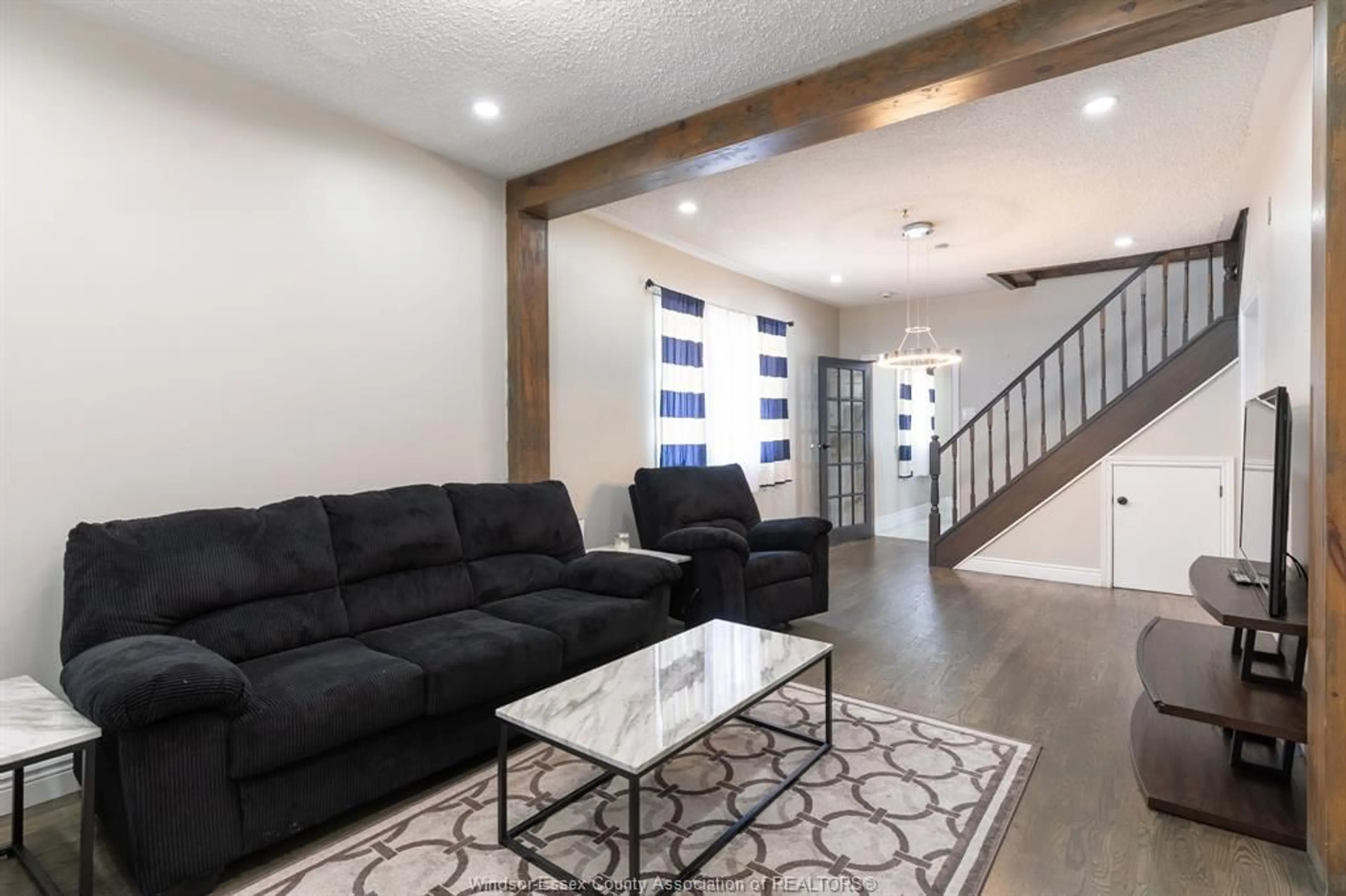 Living room with furniture, unknown for 1761 Benjamin Ave, Windsor Ontario N8X 4N7