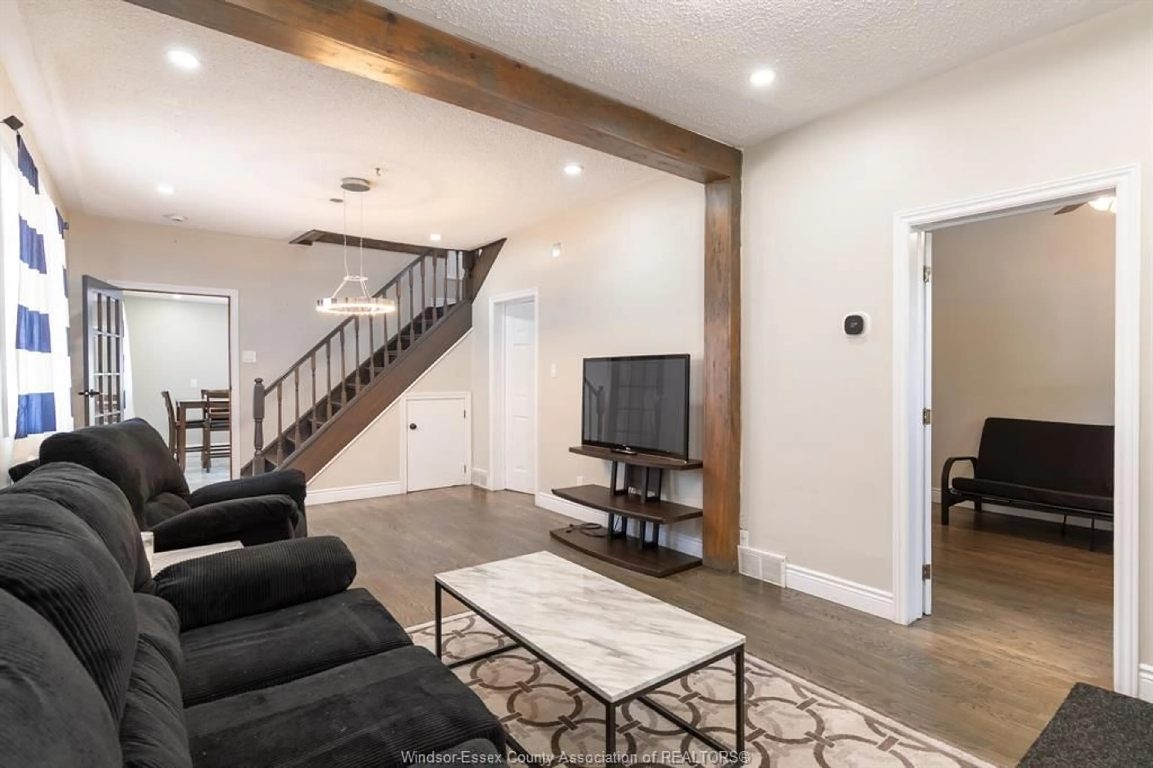Living room with furniture, unknown for 1761 Benjamin Ave, Windsor Ontario N8X 4N7