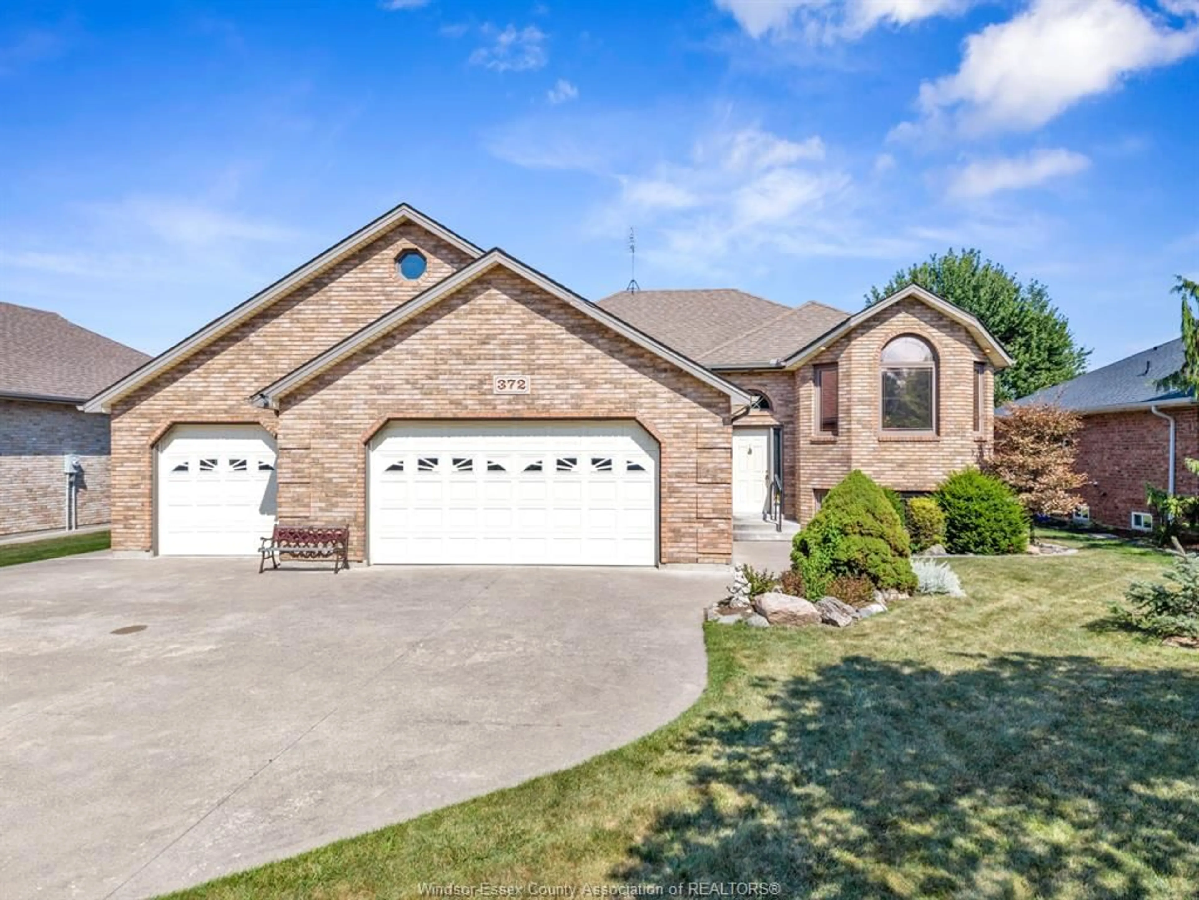 Home with brick exterior material, street for 372 EAST PUCE RIVER Rd, Lakeshore Ontario N8L 0C6