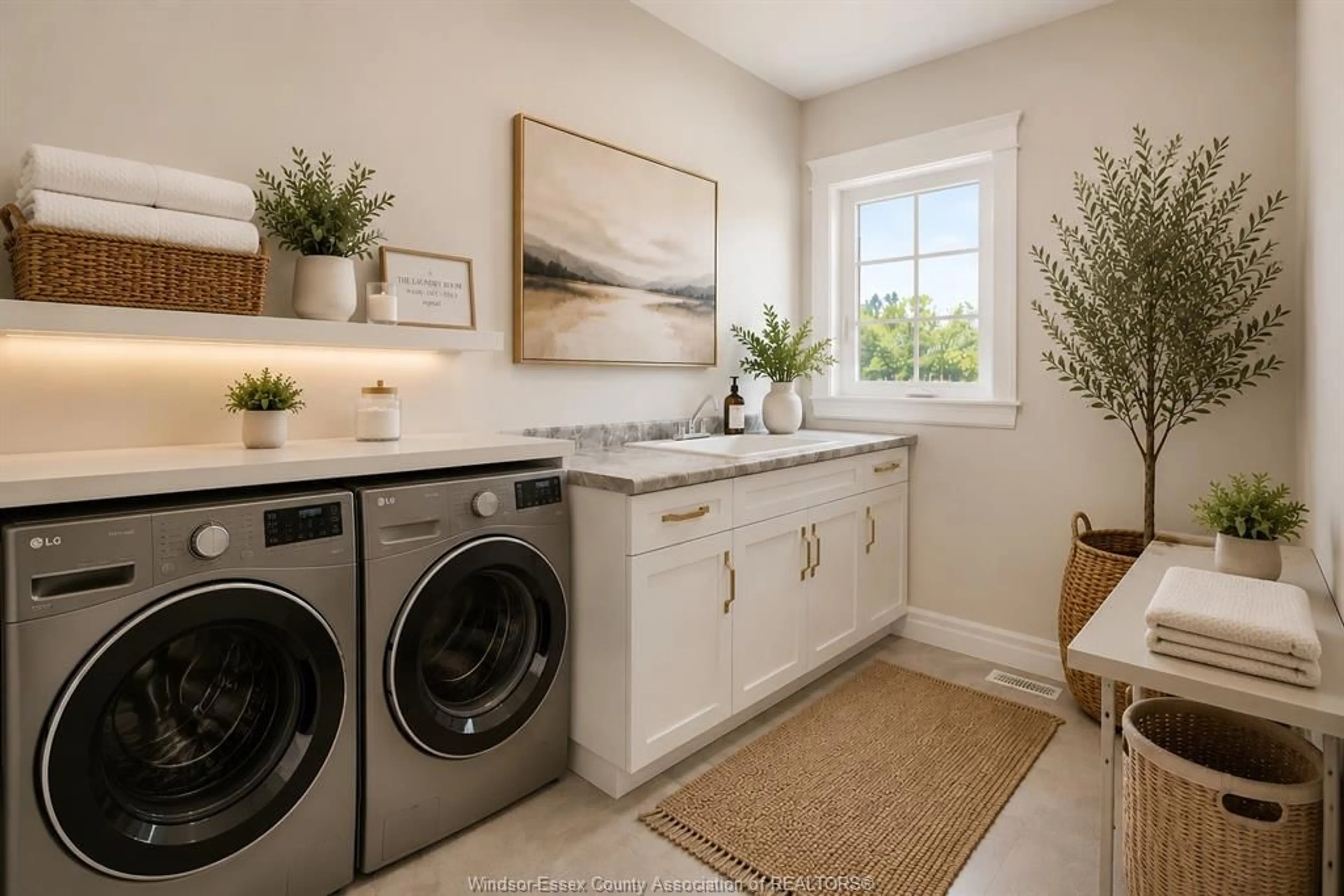Laundry room for 3235 TULLIO Dr, LaSalle Ontario N9H 1H3