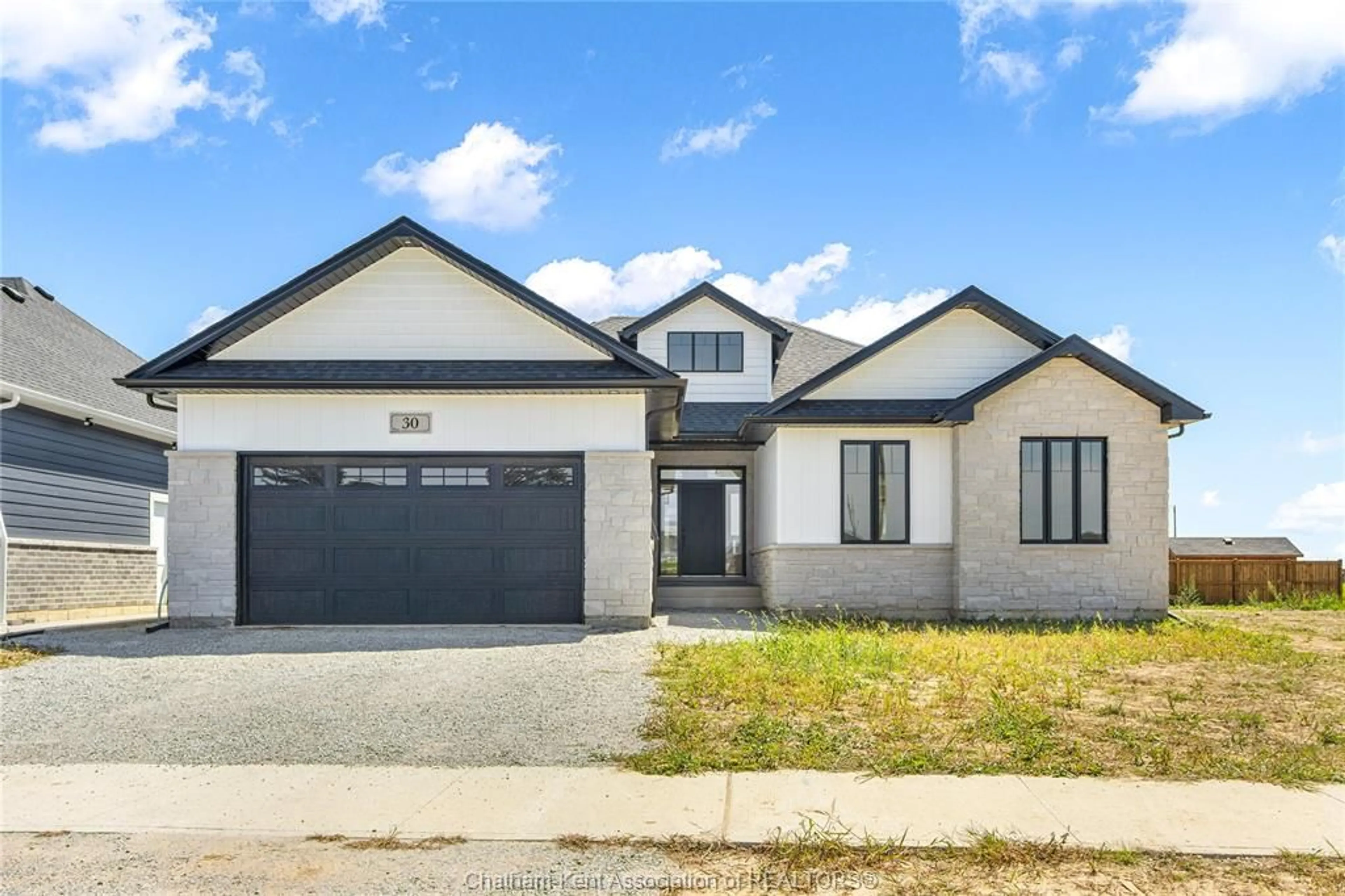 Home with brick exterior material, street for 30 ROSEWOOD Cres, Chatham Ontario N7M 0V4
