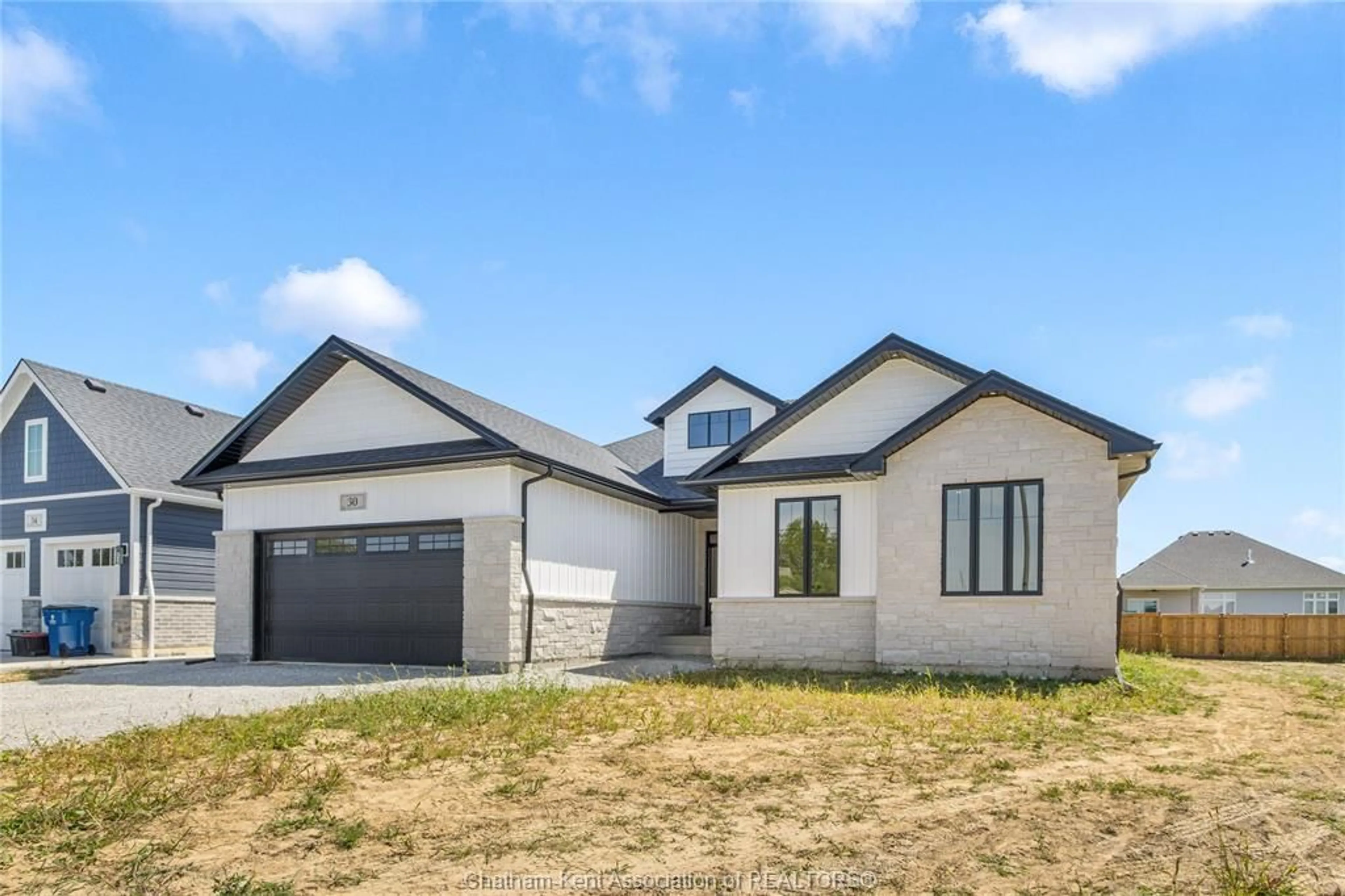 Home with vinyl exterior material, street for 30 ROSEWOOD Cres, Chatham Ontario N7M 0V4