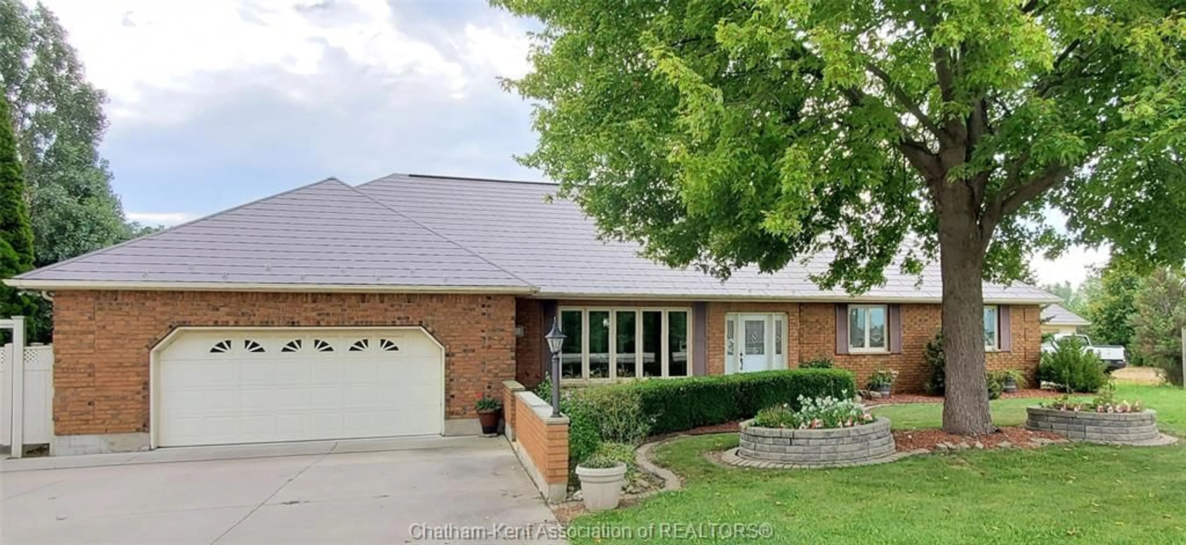 Home with brick exterior material, street for 8560 Talbot Trail, Cedar Springs Ontario N0P 1E0