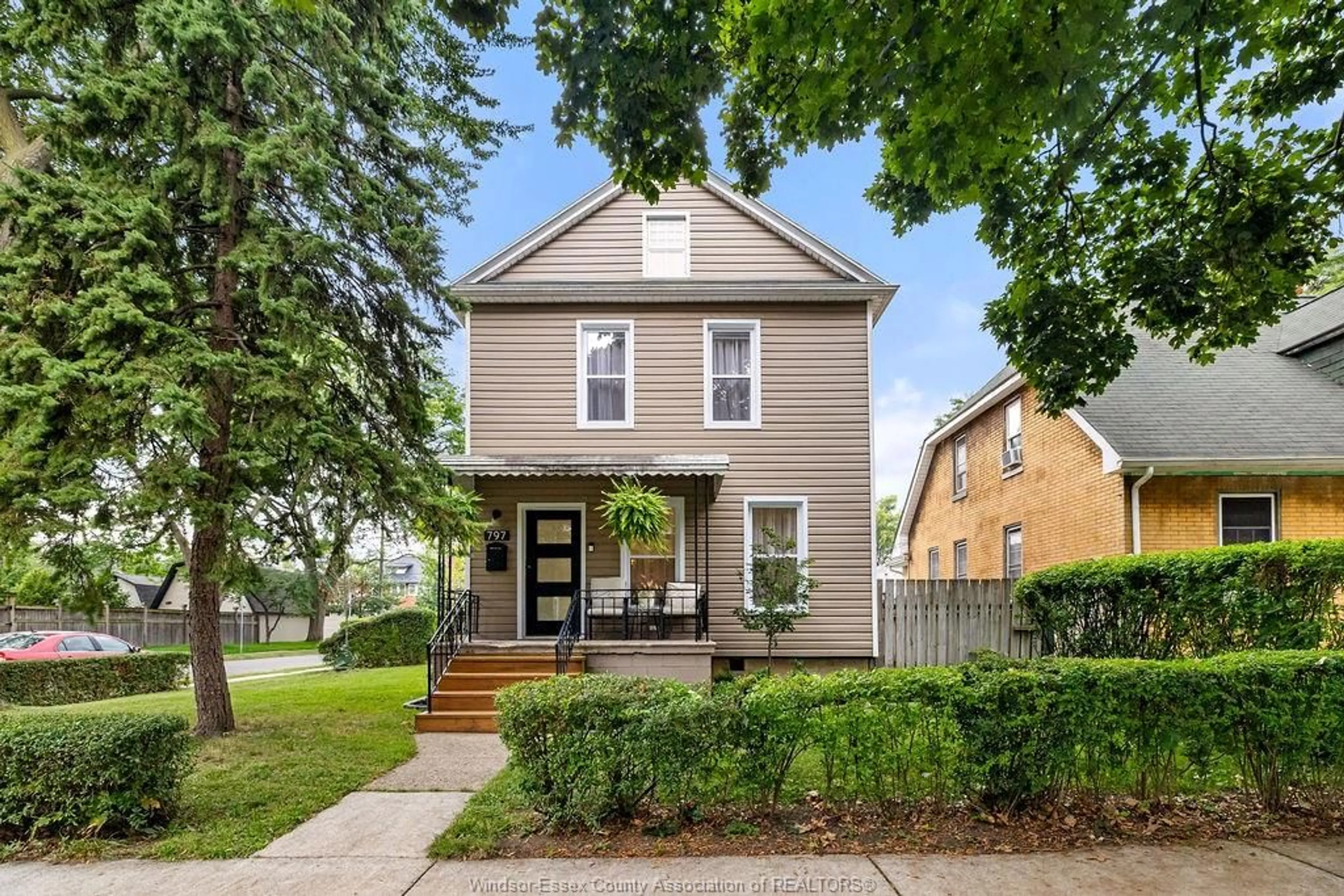 Home with brick exterior material, street for 797 MONMOUTH Rd, Windsor Ontario N8Y 3L3