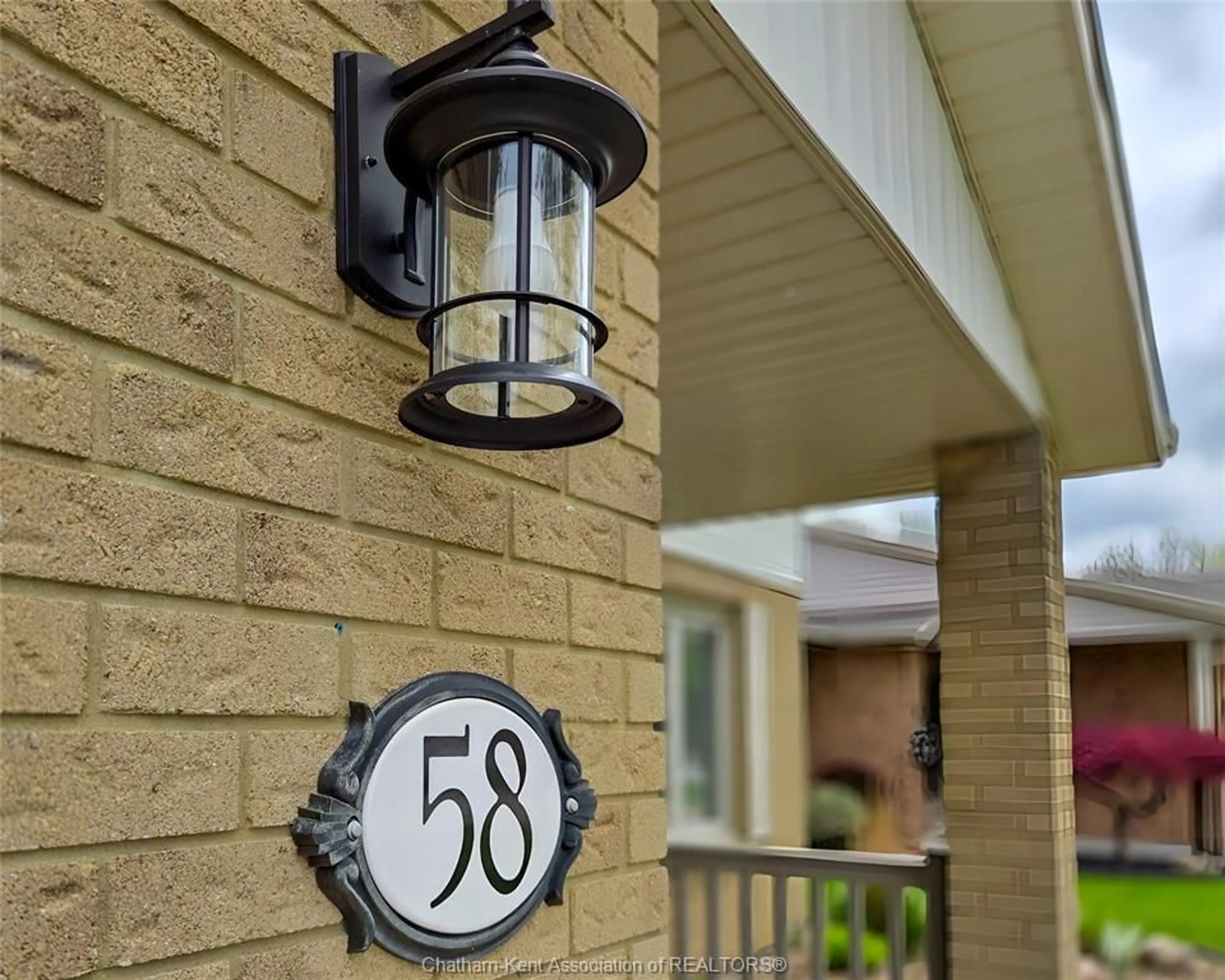 Home with brick exterior material, street for 58 HARVEST Cres, Chatham Ontario N7L 5C4