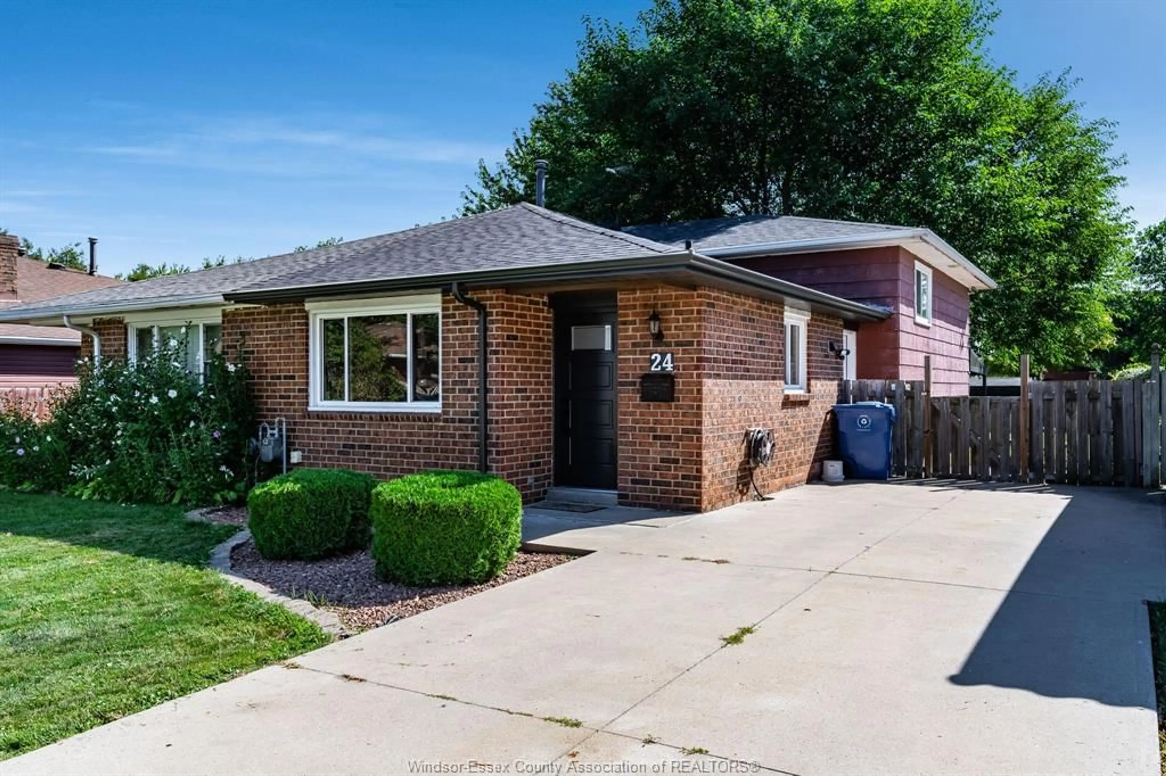 Home with brick exterior material, street for 24 DONALD, Leamington Ontario N8H 4J3