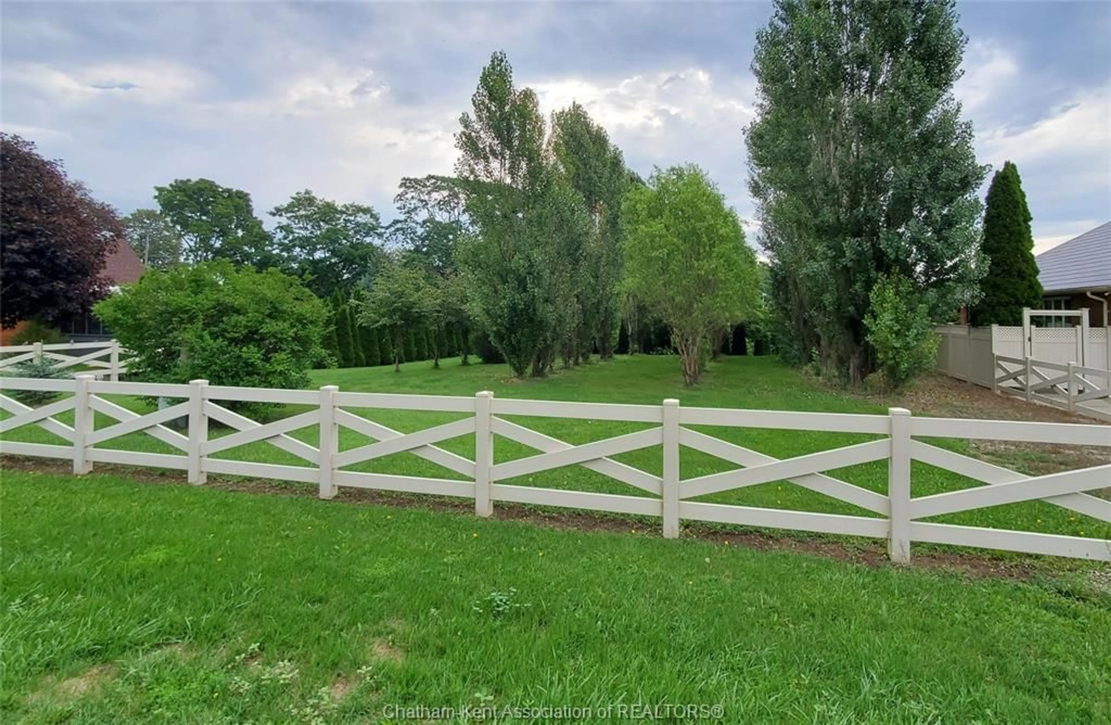 A pic from outside/outdoor area/front of a property/back of a property/a pic from drone, forest/trees view for VL Talbot Trail, Cedar Springs Ontario N0P 1E0