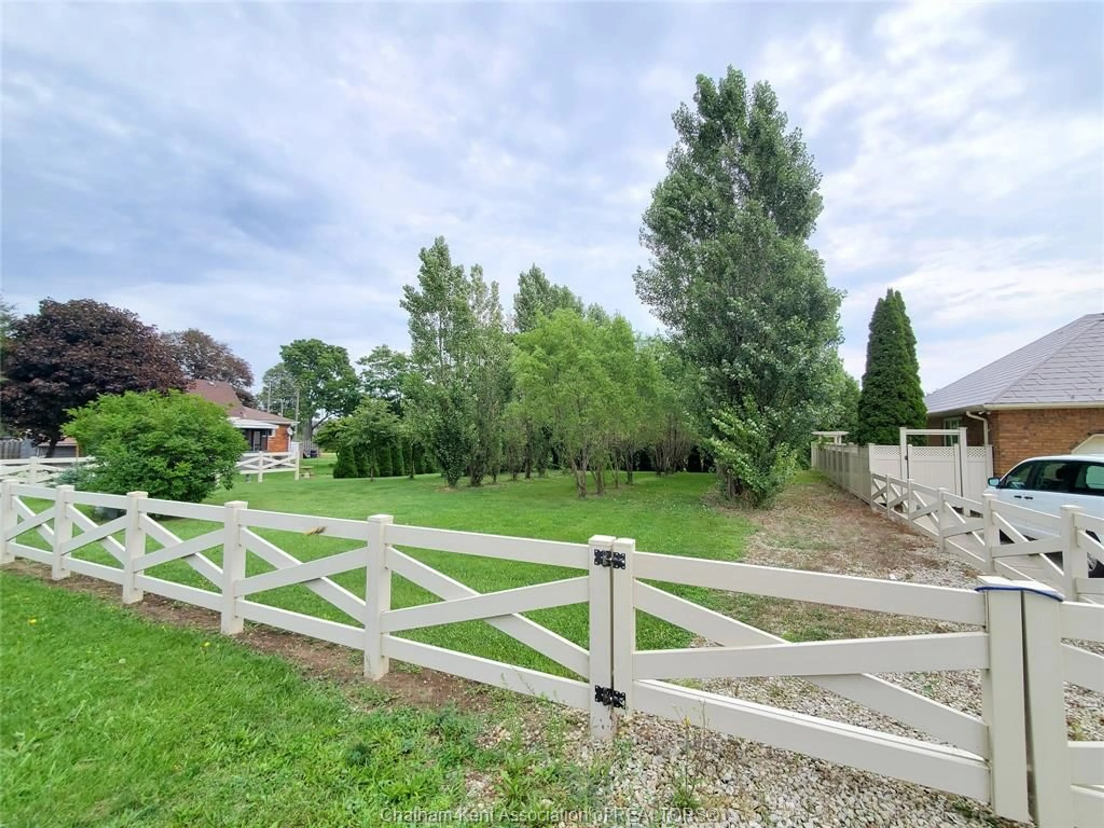 A pic from outside/outdoor area/front of a property/back of a property/a pic from drone, street for VL Talbot Trail, Cedar Springs Ontario N0P 1E0