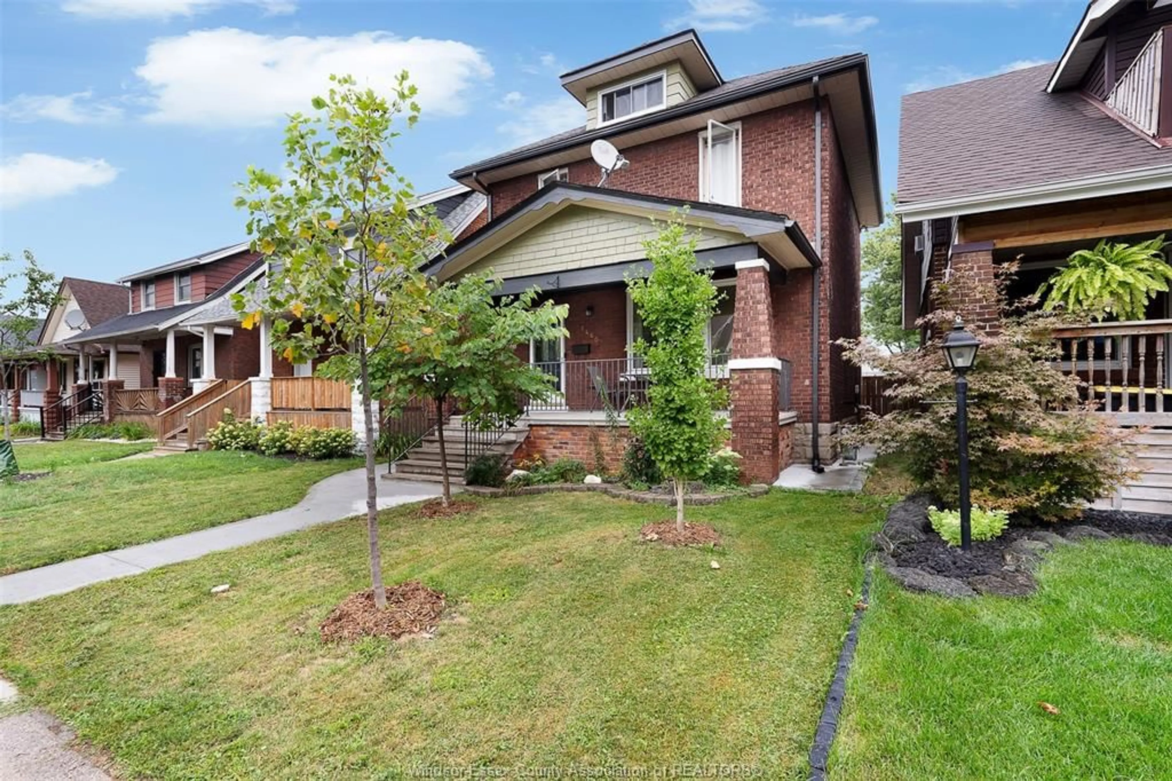 Home with brick exterior material, street for 1460 MOY, Windsor Ontario N8X 4S8
