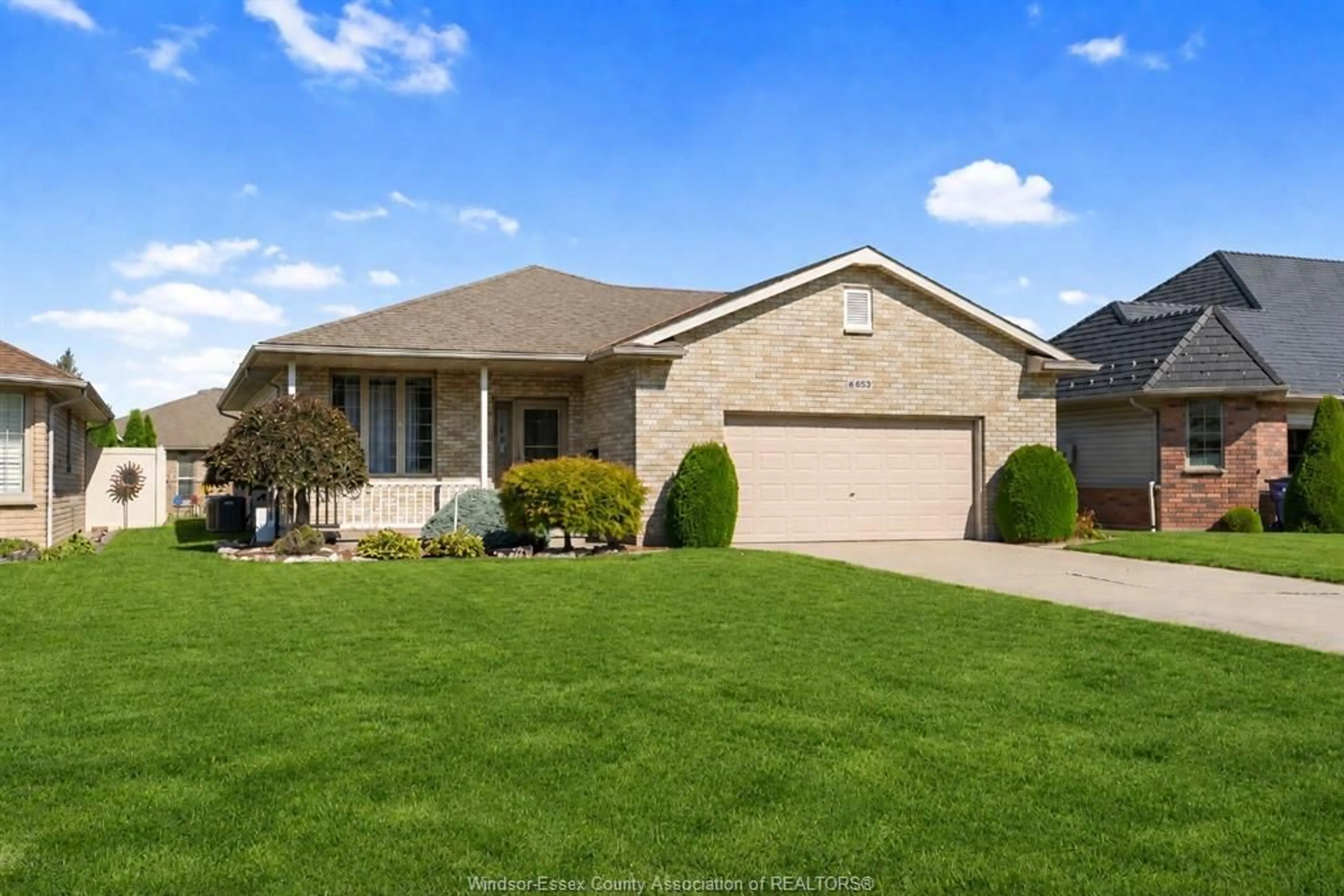Home with brick exterior material, street for 653 McNaughton Ave, Chatham Ontario N7L 5P7