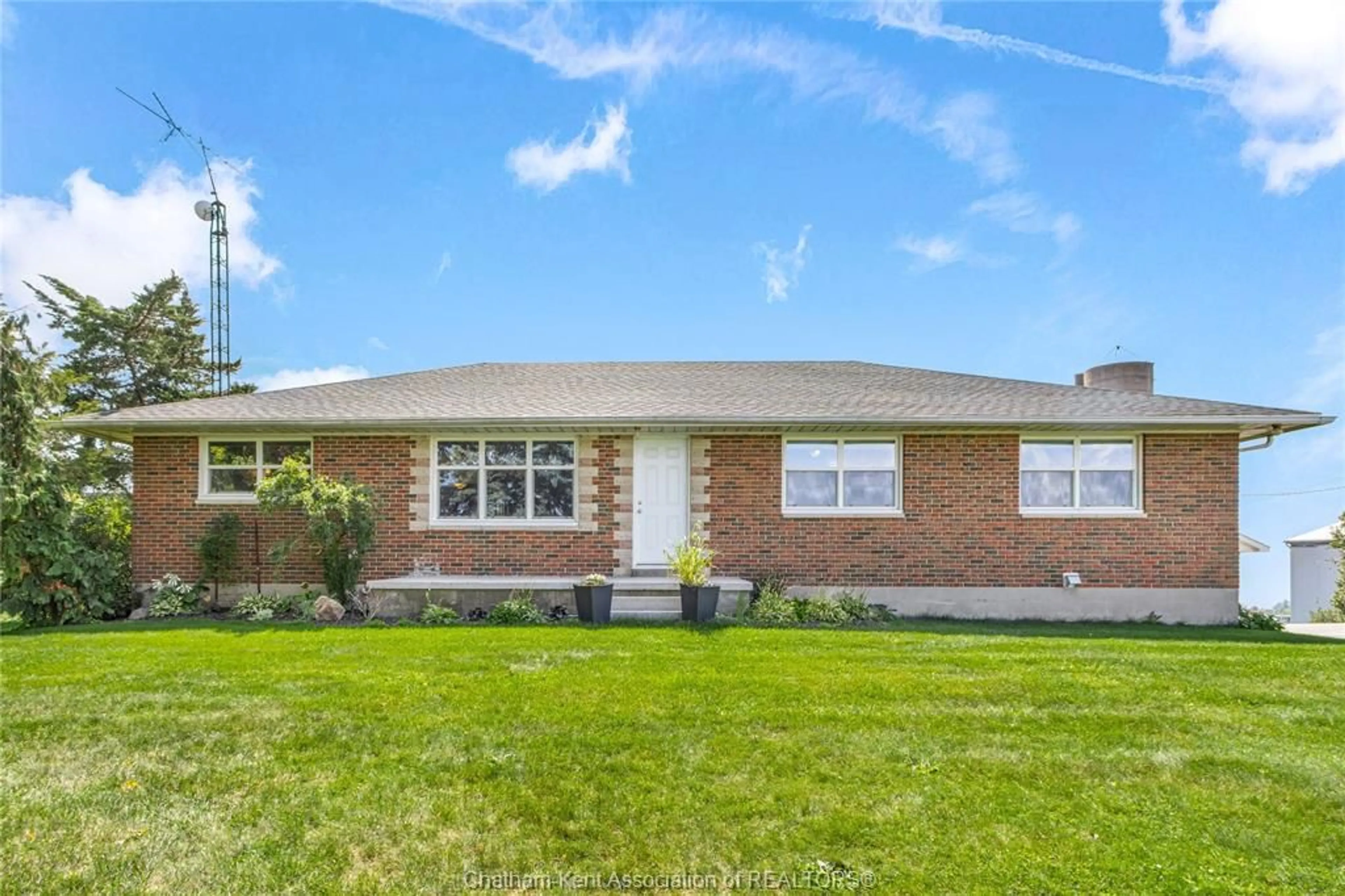 Home with brick exterior material, street for 27156 ST CLAIR Rd, Wallaceburg Ontario N8A 4L3