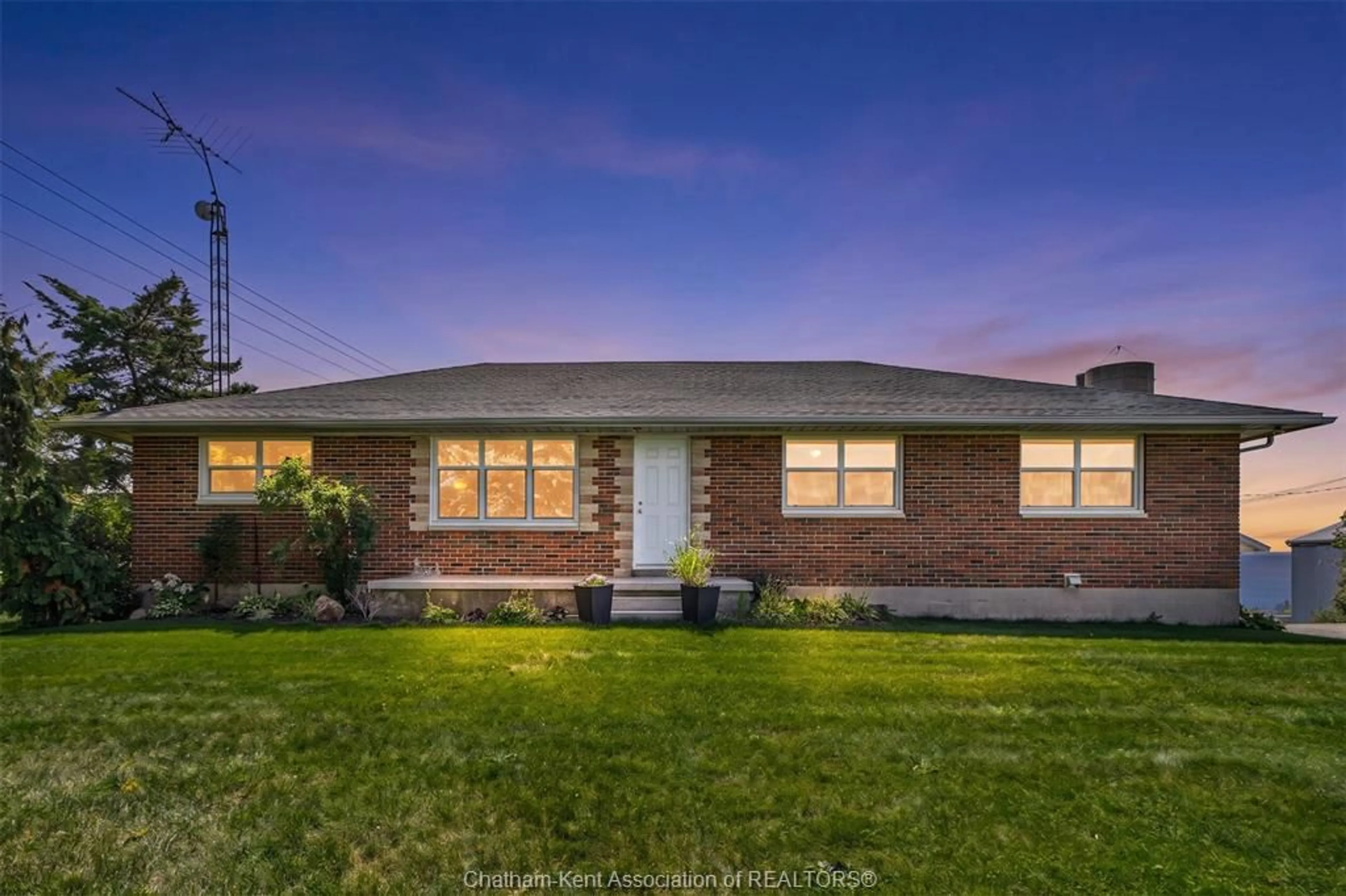 Home with brick exterior material, street for 27156 ST CLAIR Rd, Wallaceburg Ontario N8A 4L3