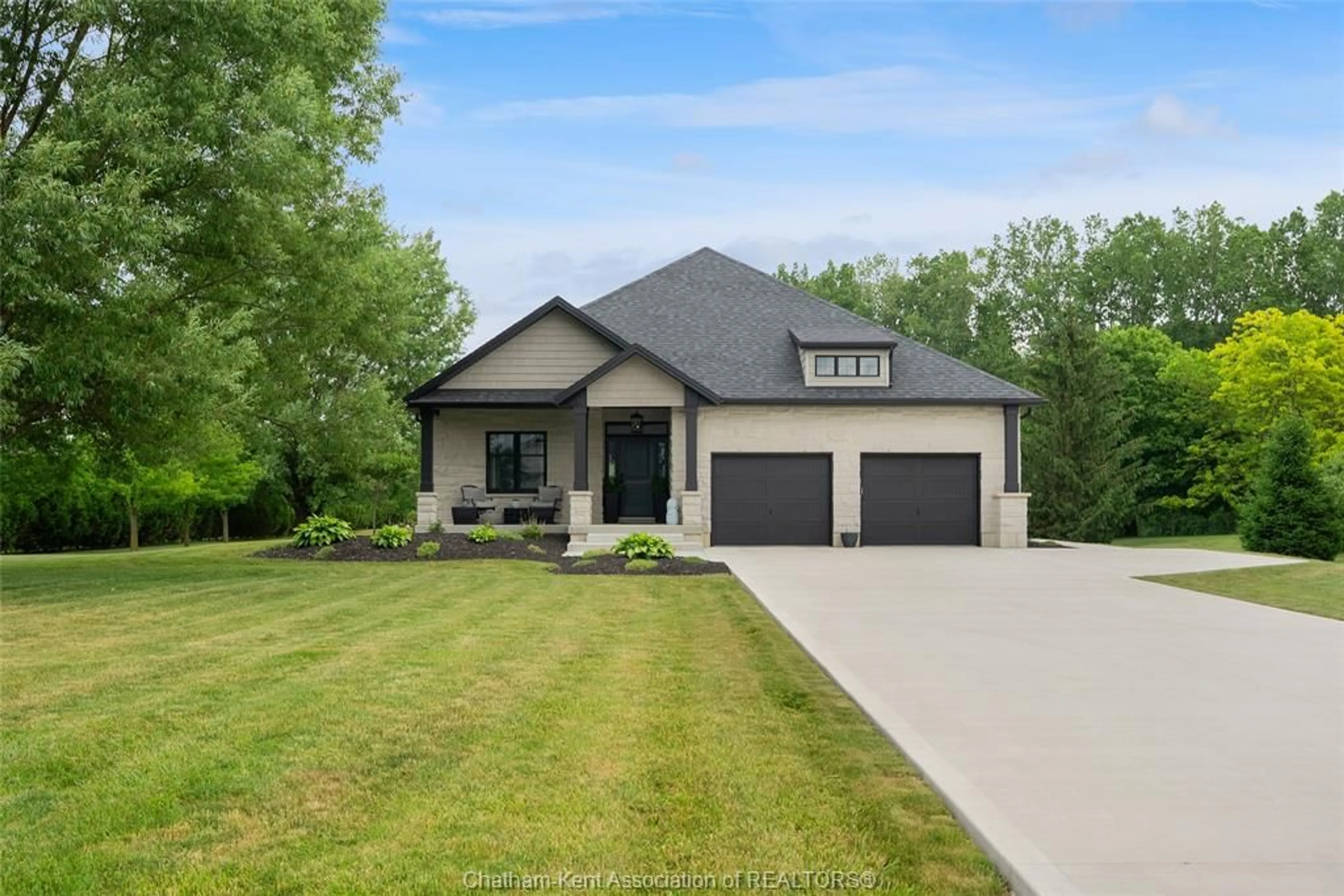 Home with brick exterior material, street for 21267 Adams Cres, Mckay's Corners Ontario N7M 5J3